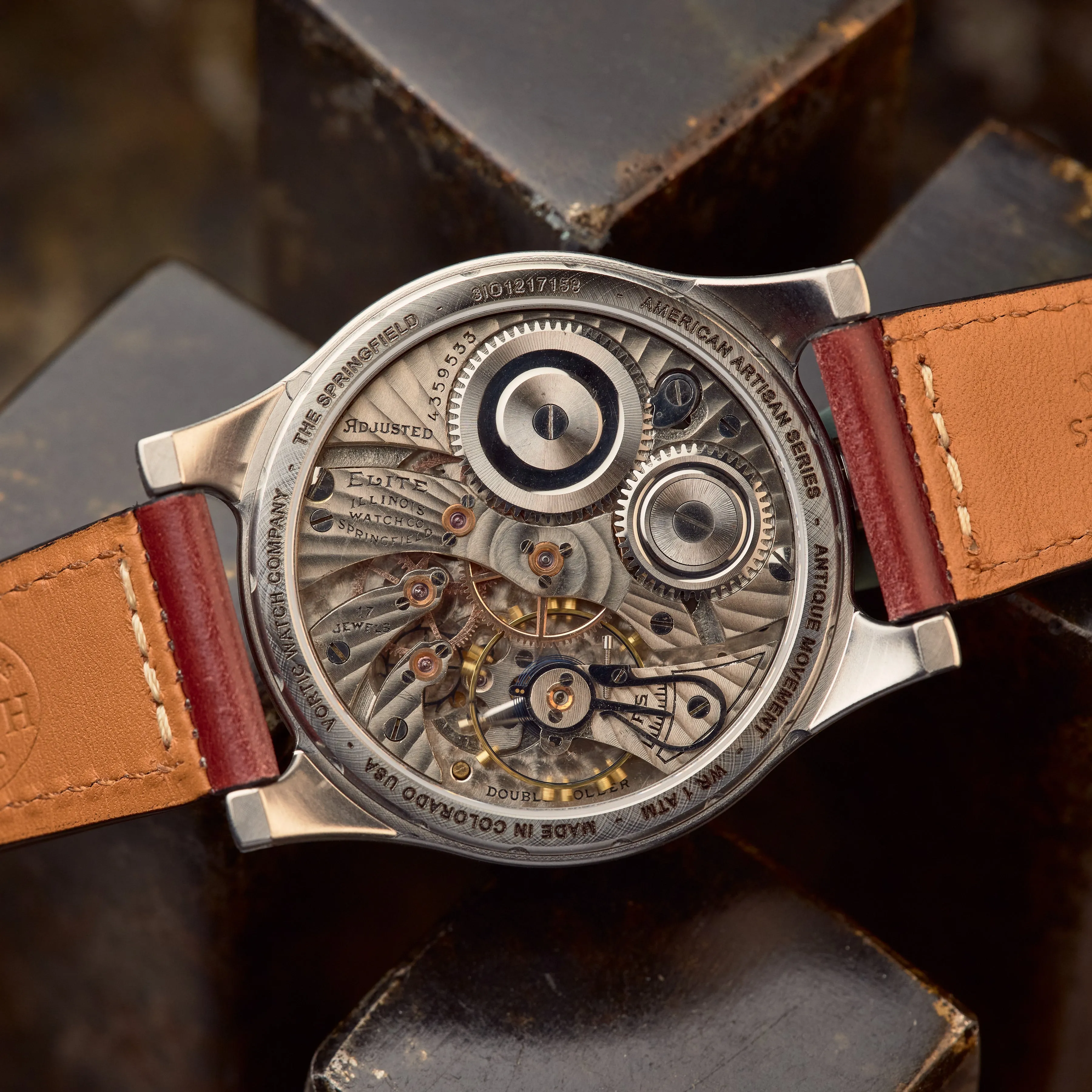 The Springfield 158 (45mm) sold by Vortic Watches product image thumbnail 5