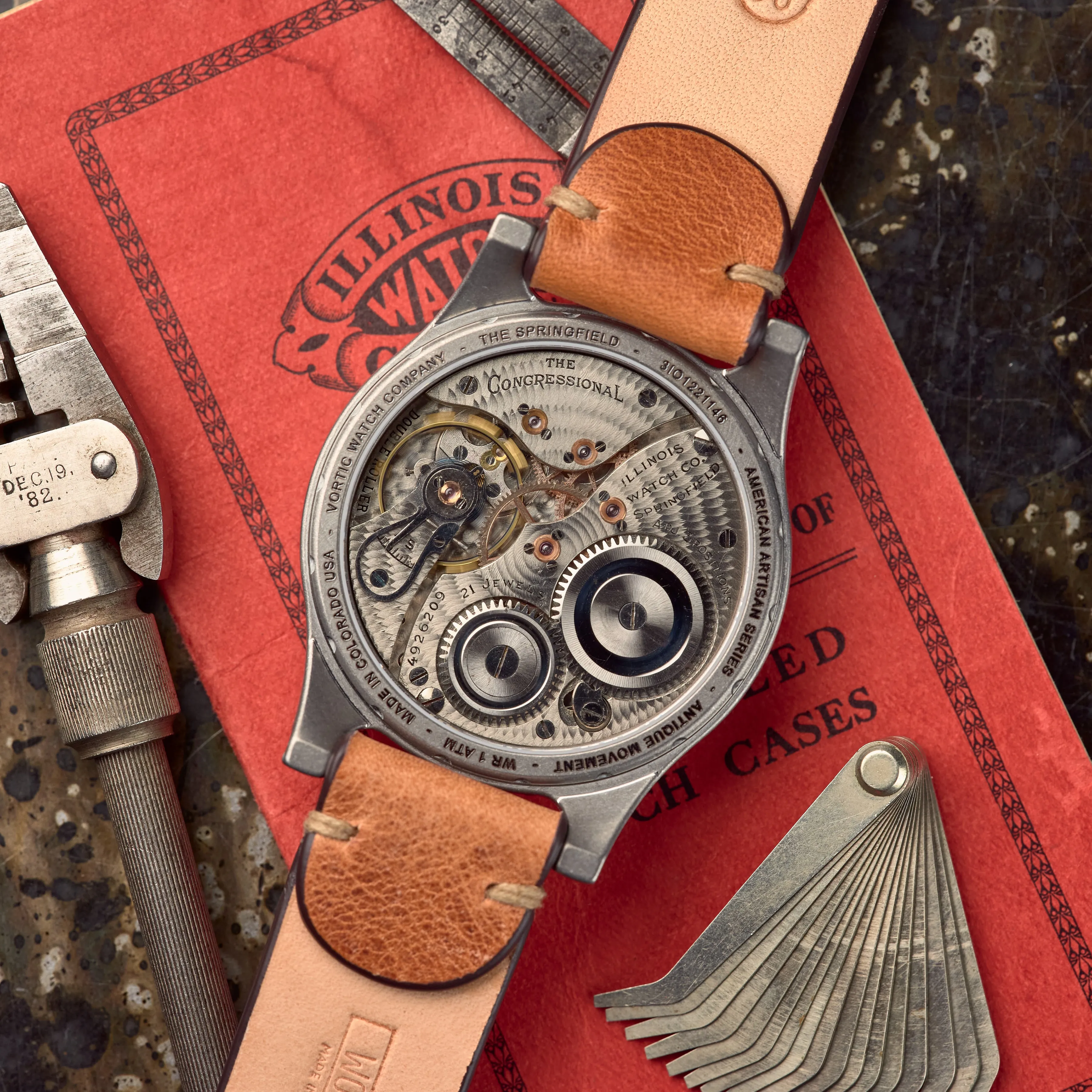 The Springfield 146 (45mm) sold by Vortic Watches product image thumbnail 3