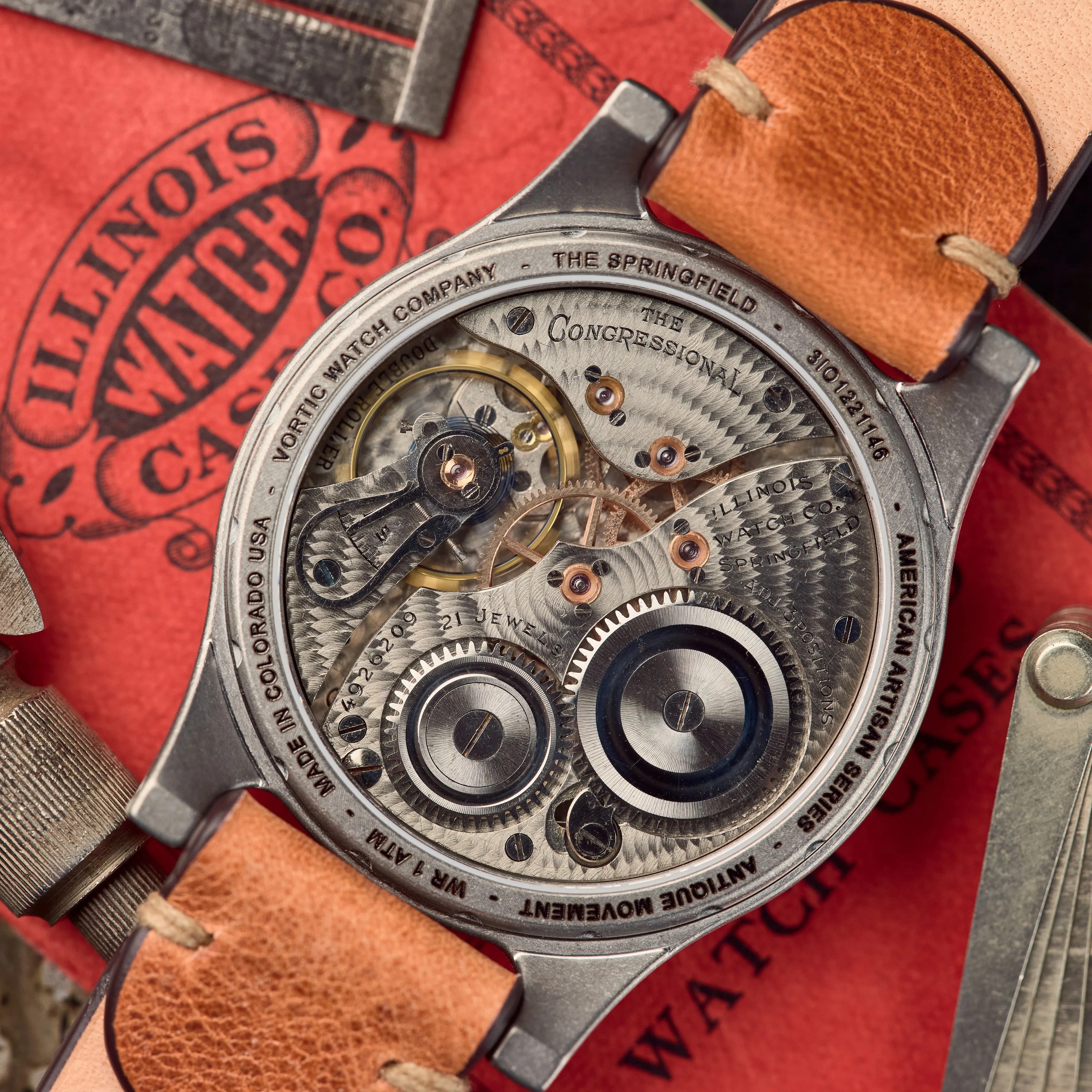 The Springfield 146 (45mm) sold by Vortic Watches product image thumbnail 5