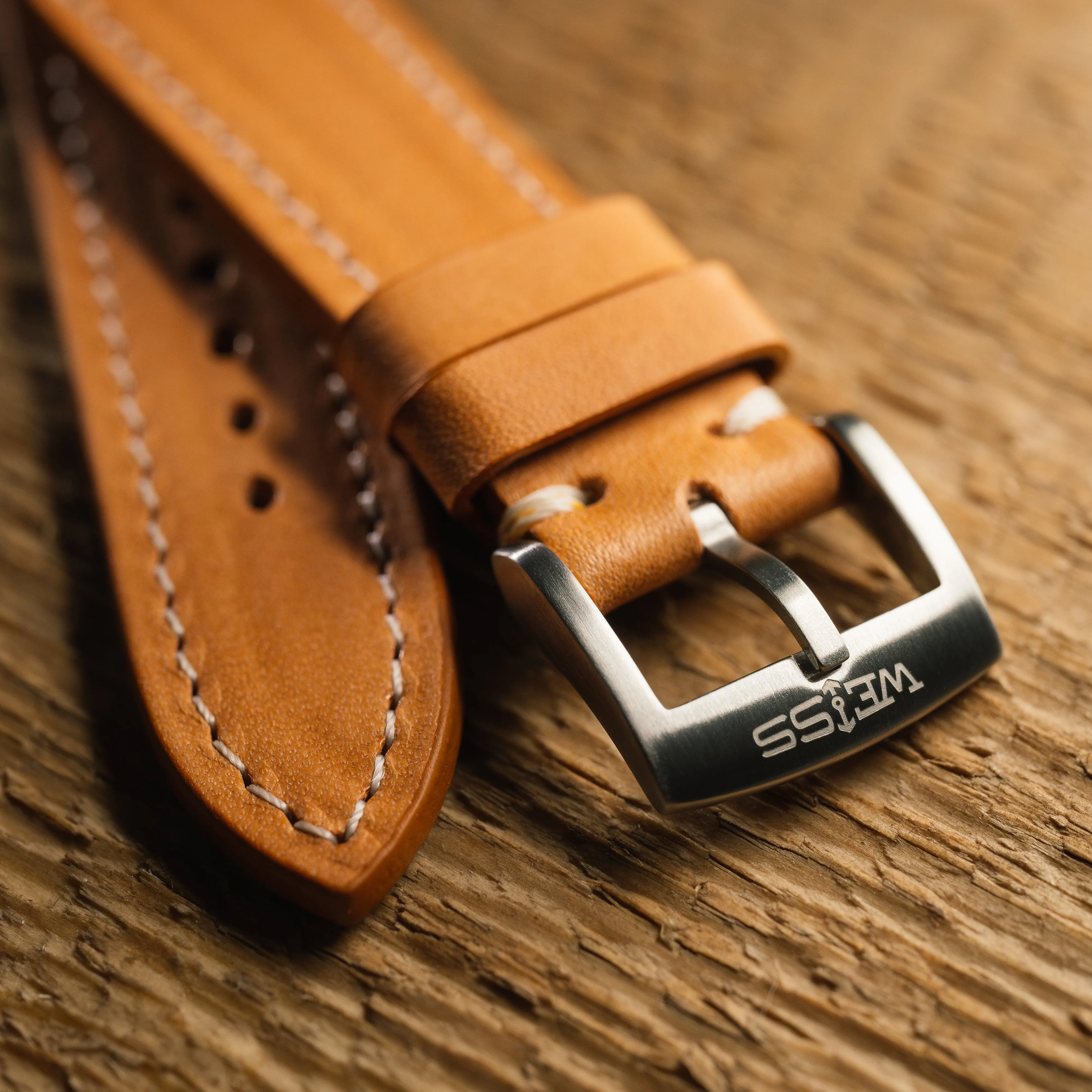 Elbamatt Cammello Leather Strap sold by Weiss Watch Company product image thumbnail 5