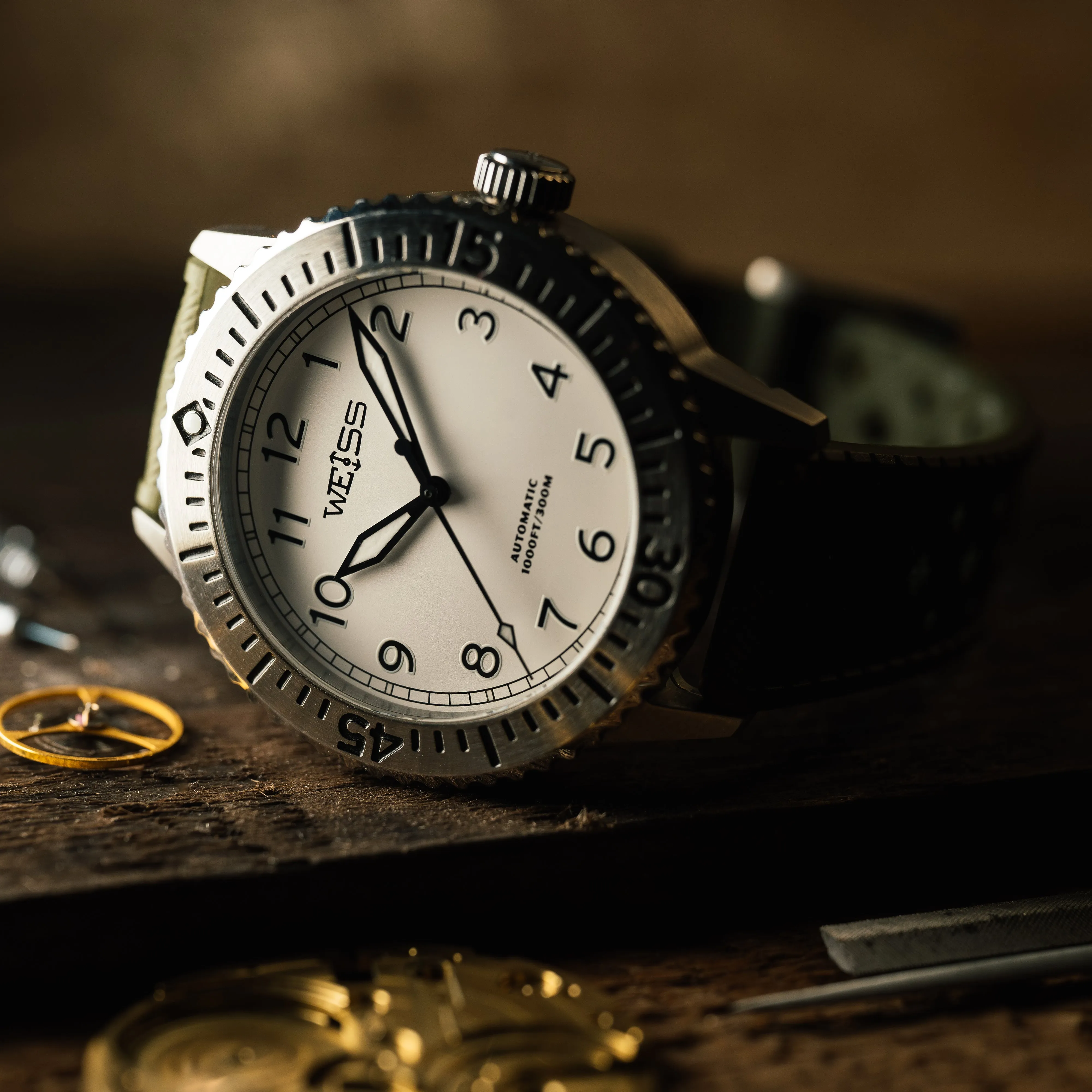 Weiss 42mm Standard Issue Dive Watch sold by Weiss Watch Company product image thumbnail 4