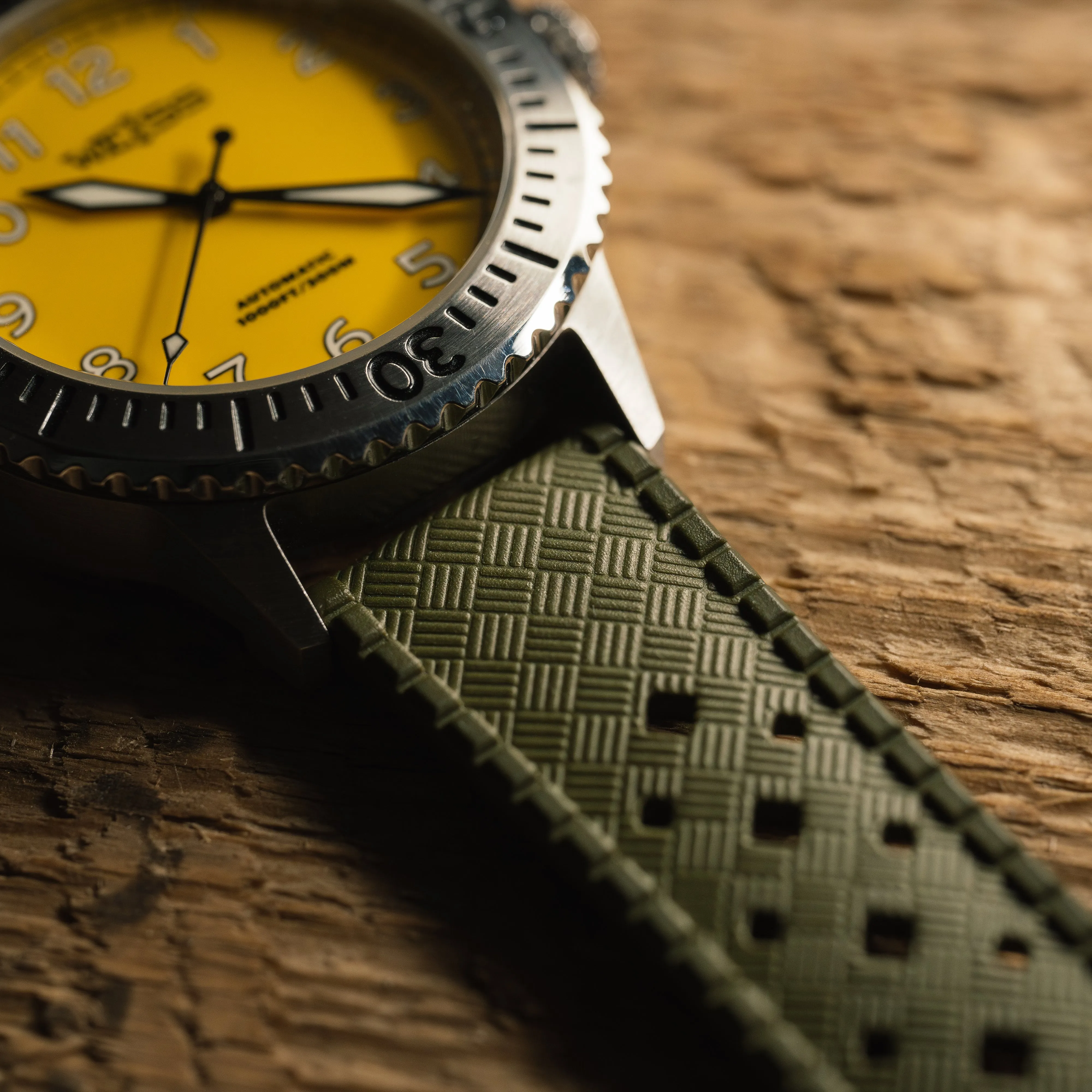 Natural Rubber Strap sold by Weiss Watch Company product image thumbnail 3