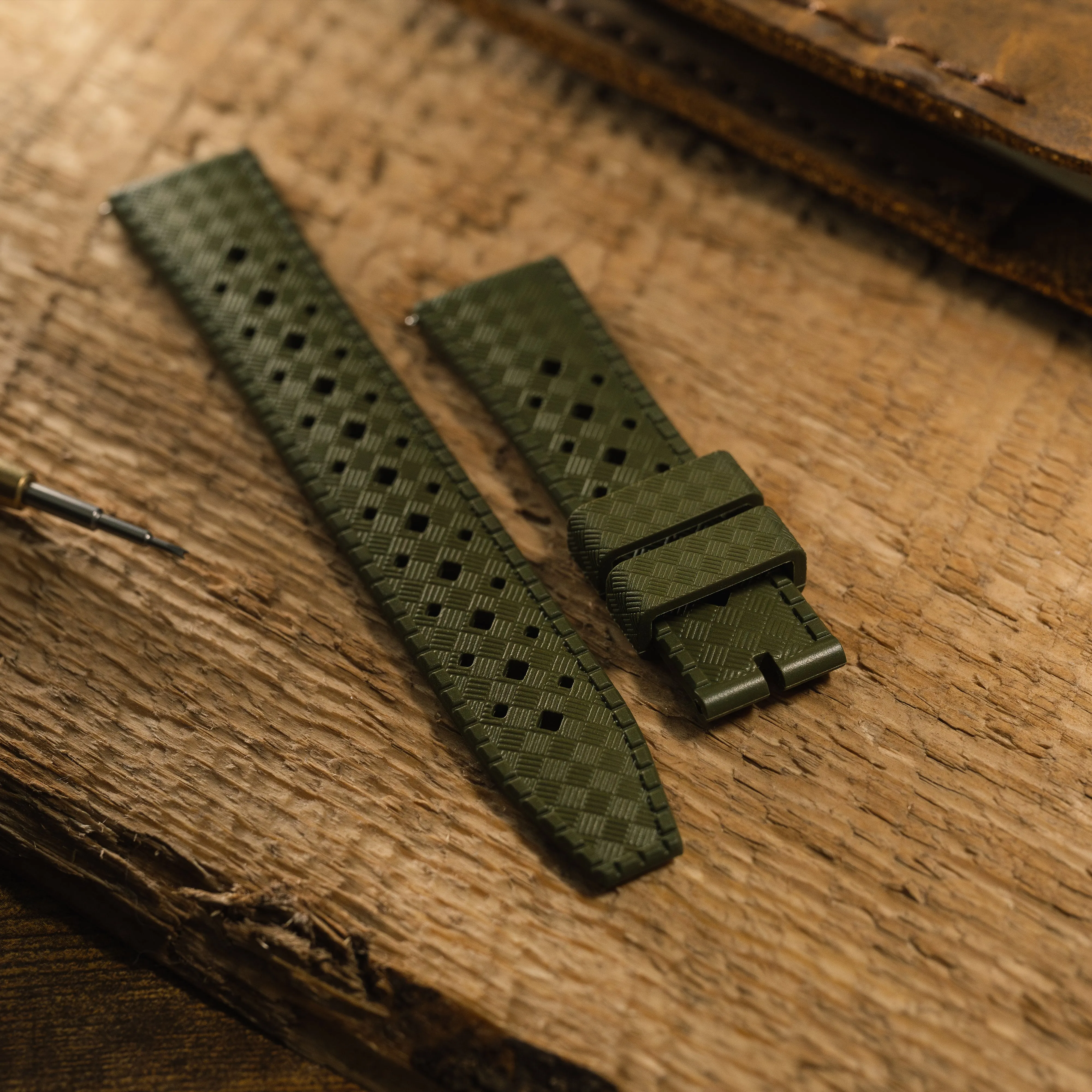 Natural Rubber Strap sold by Weiss Watch Company product image thumbnail 2
