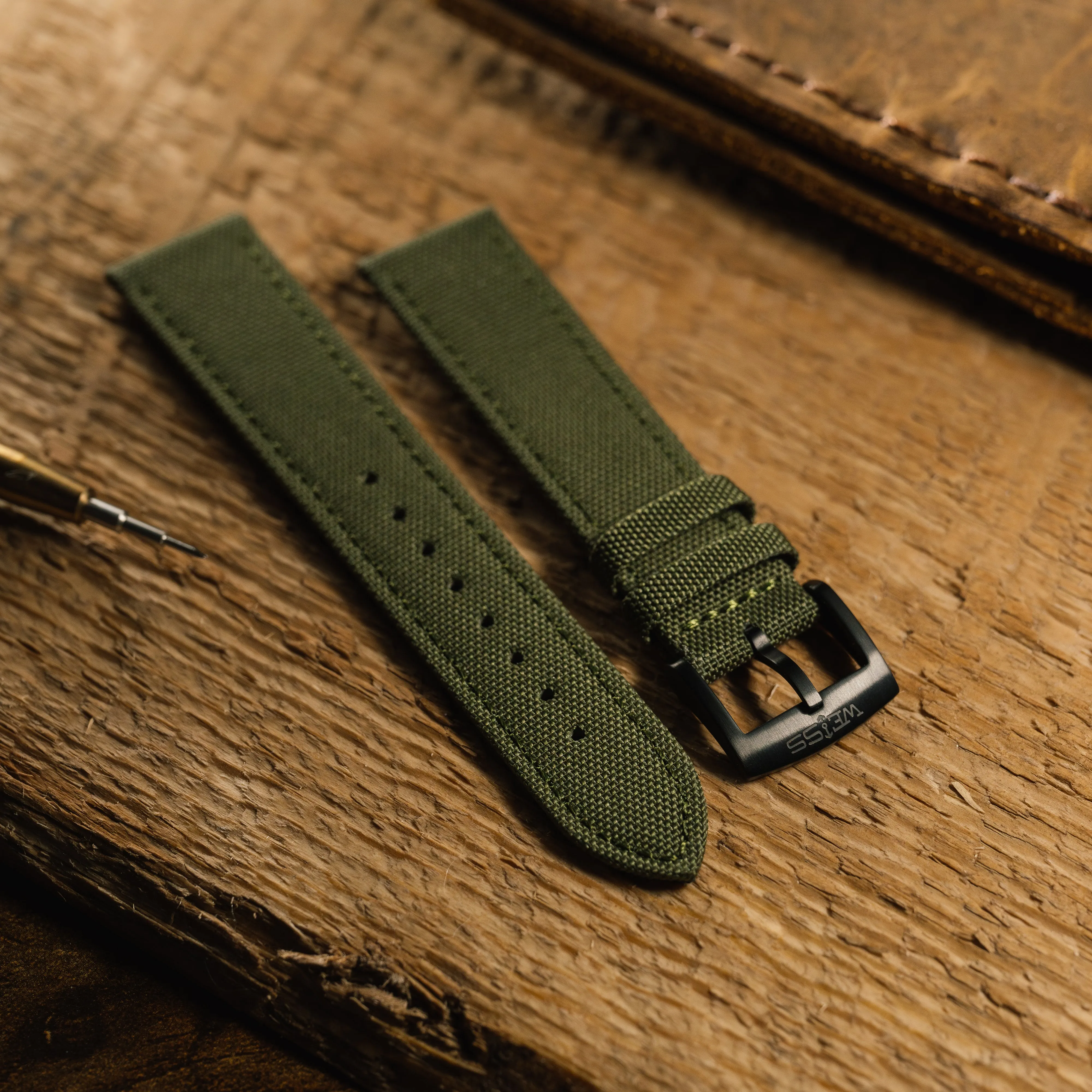 Weiss Cordura Canvas Strap sold by Weiss Watch Company product image thumbnail 4