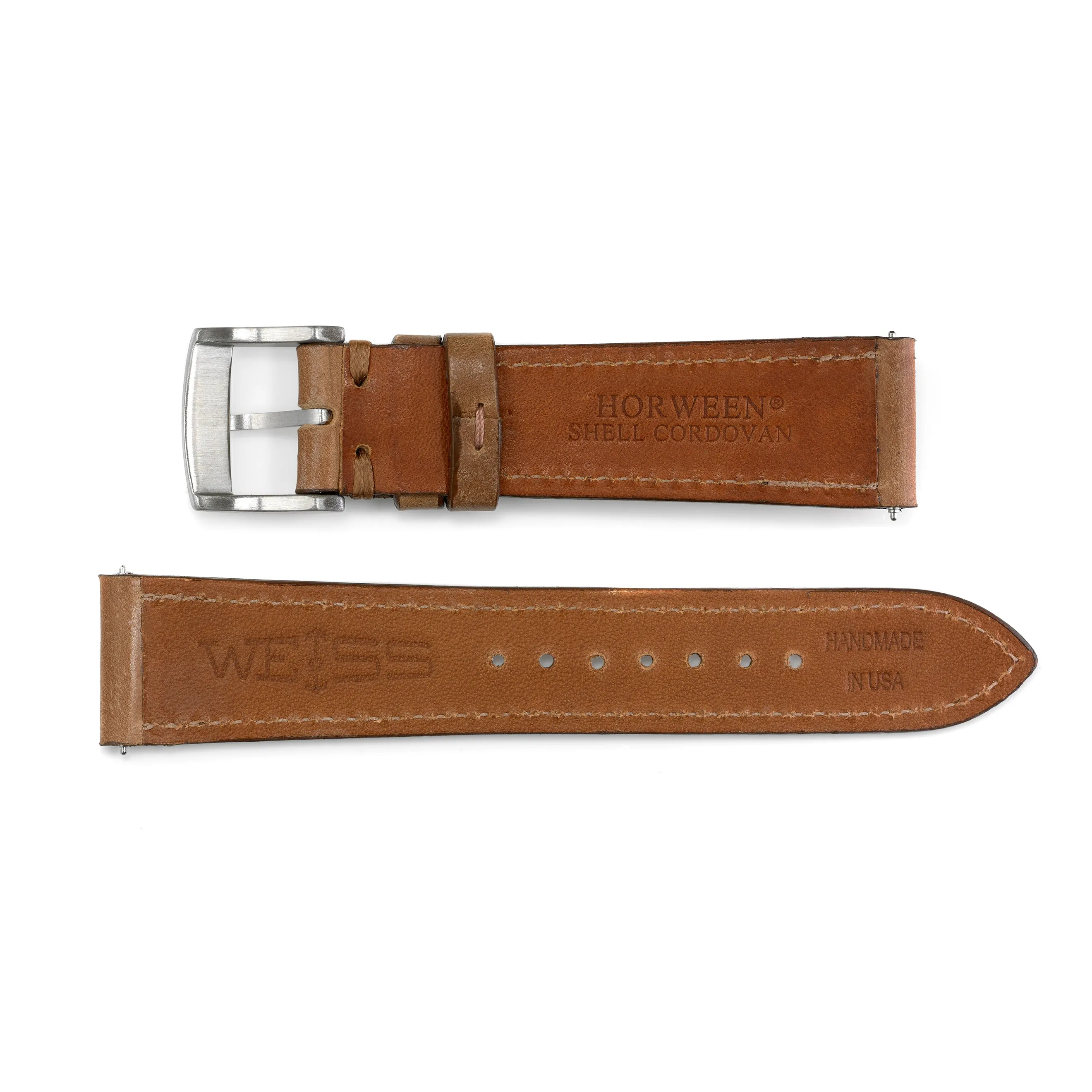 Horween Shell Cordovan Strap sold by Weiss Watch Company product image thumbnail 4