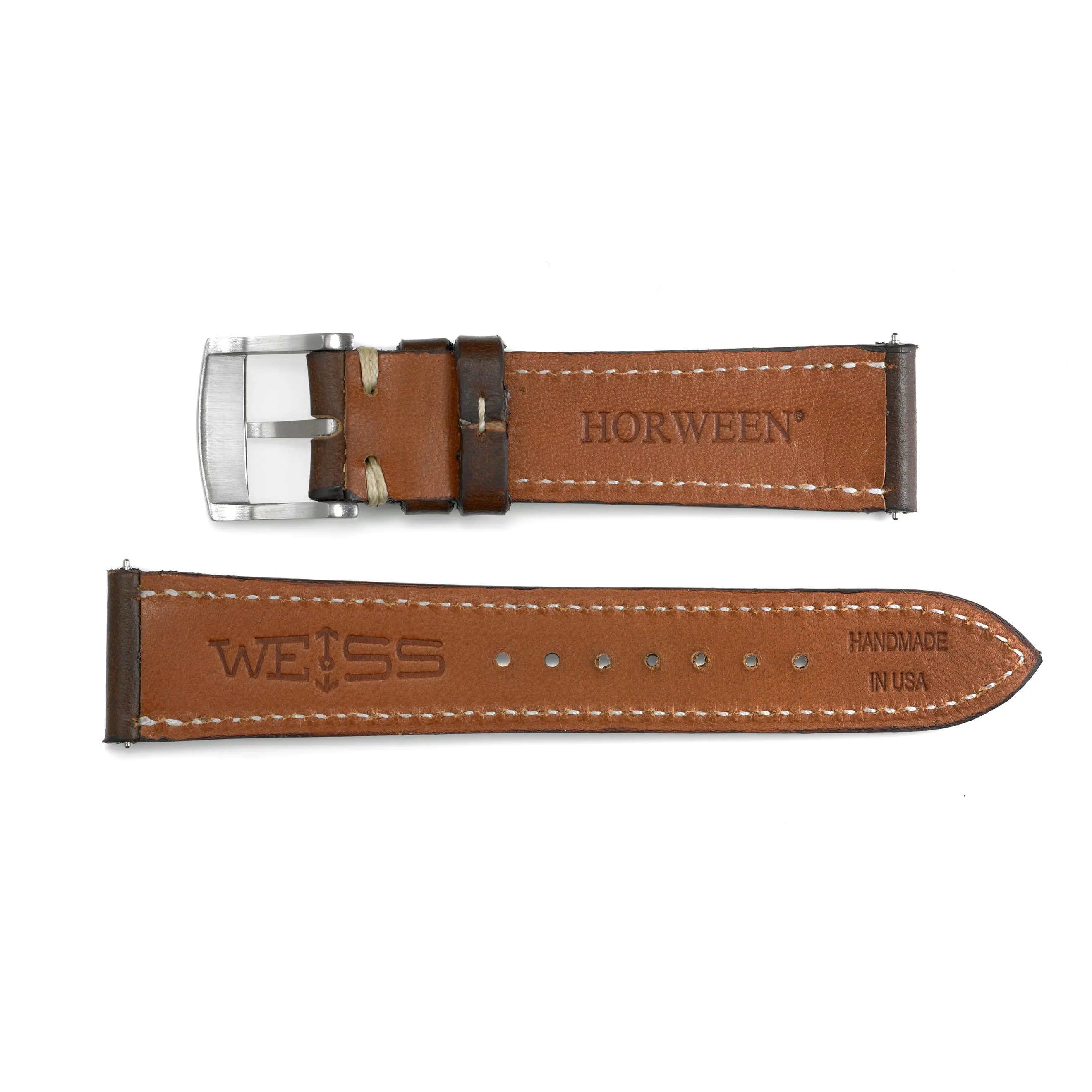 Horween Leather Strap sold by Weiss Watch Company product image thumbnail 4