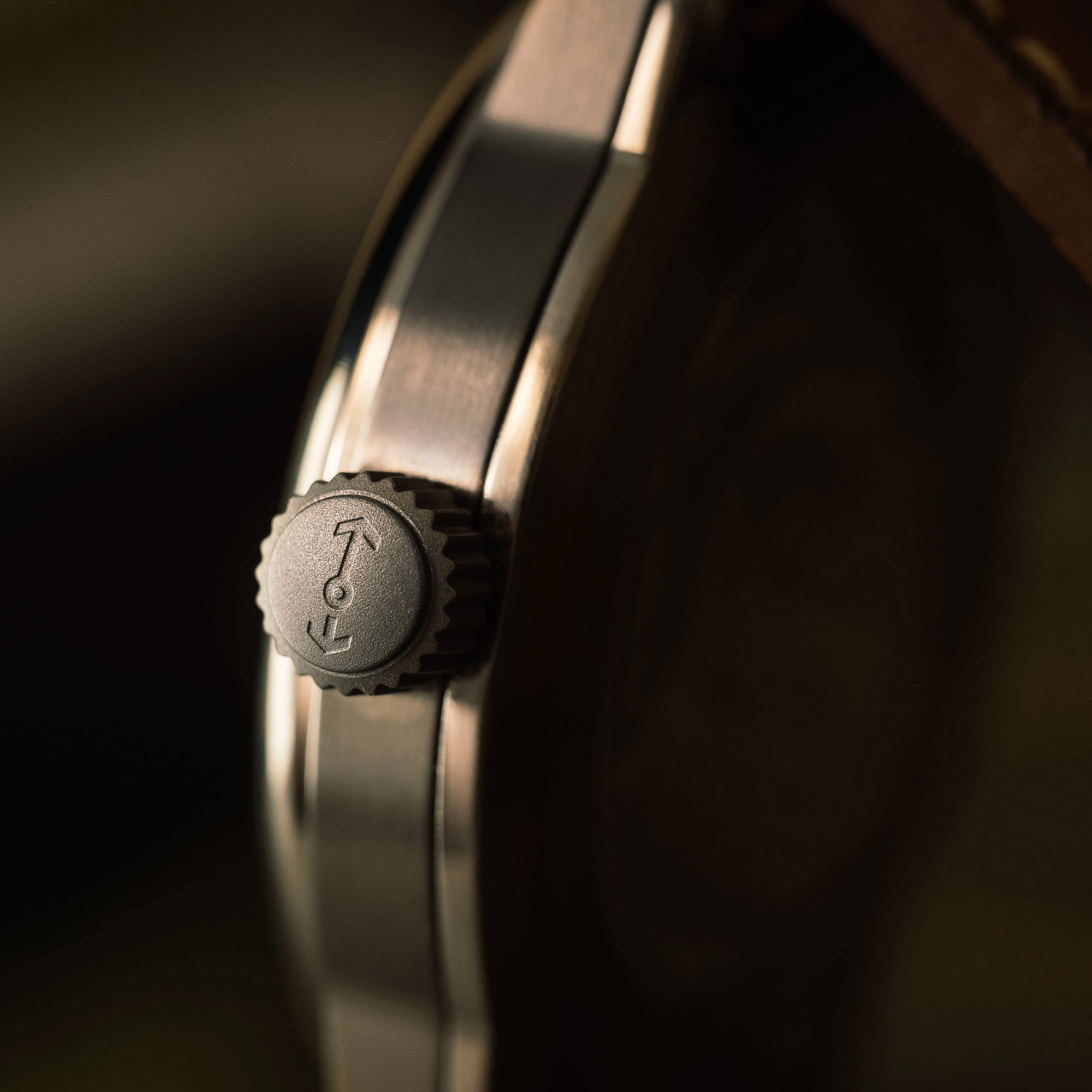 *Limited Edition* Titanium 38mm Automatic Standard Issue Field Watch with Date: Textured White Dial sold by Weiss Watch Company product image thumbnail 5