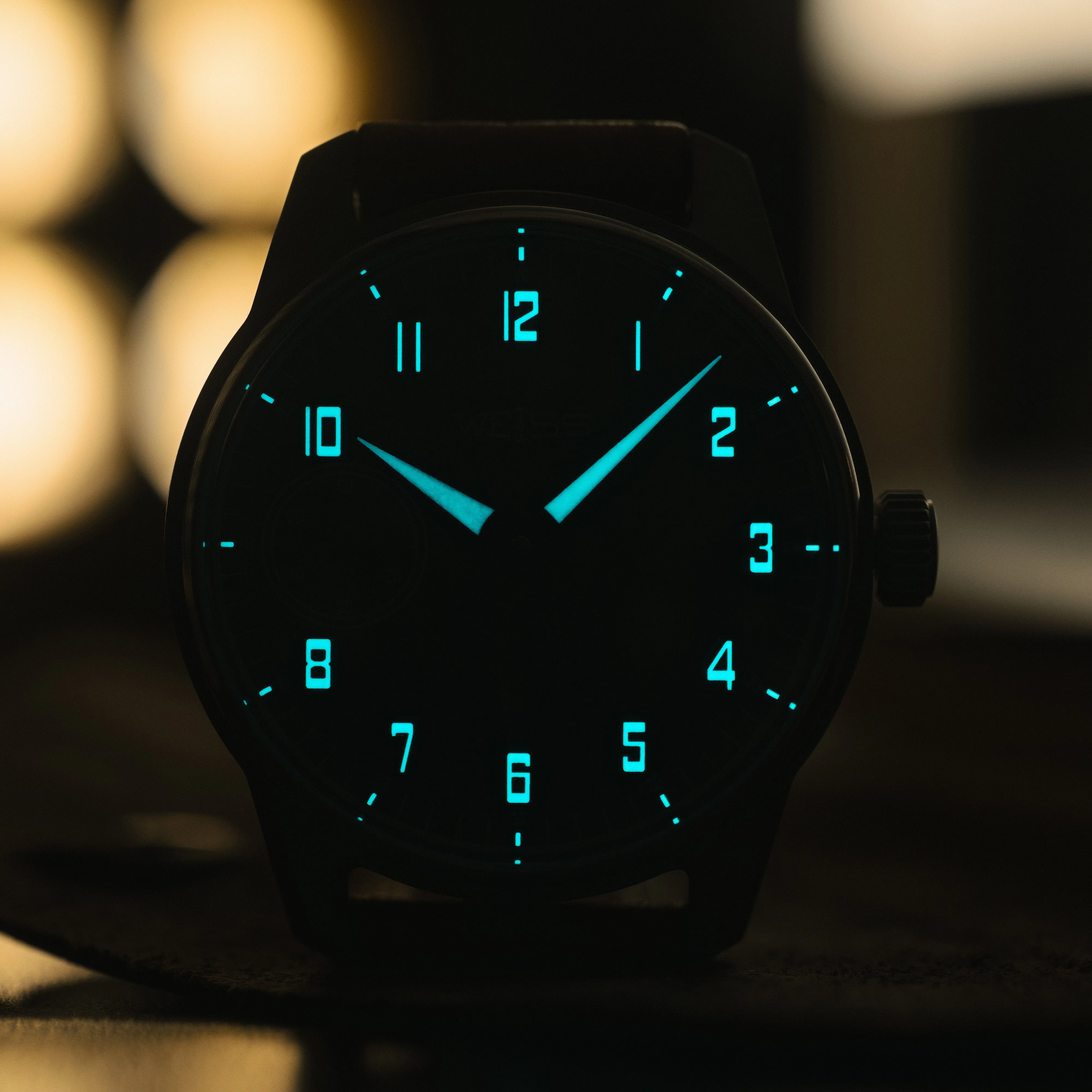 *Limited Edition* Titanium Gauge Series 42mm Standard Issue Field Watch: Bronze Green sold by Weiss Watch Company product image thumbnail 5