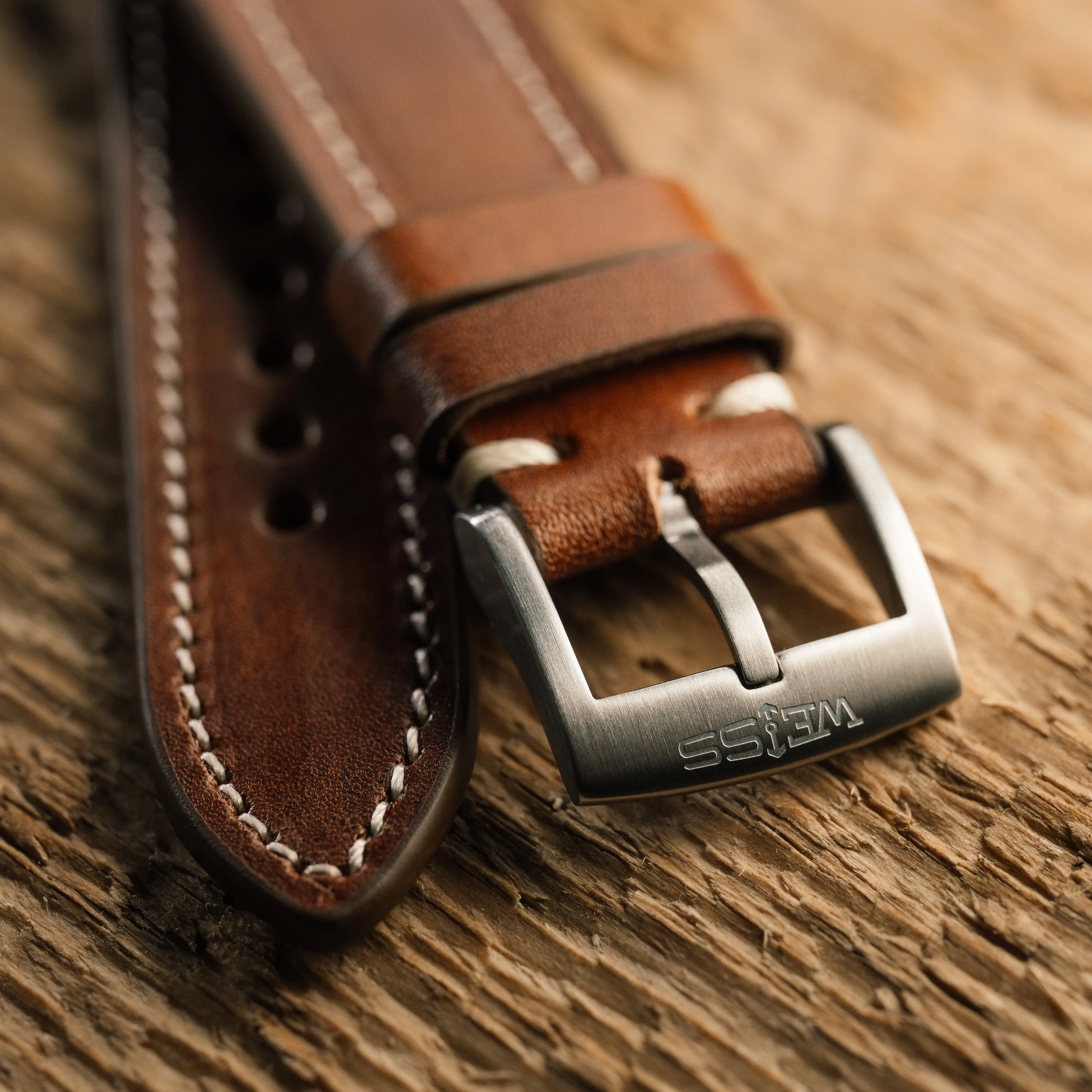 Buttero Museum Leather Strap sold by Weiss Watch Company product image thumbnail 4