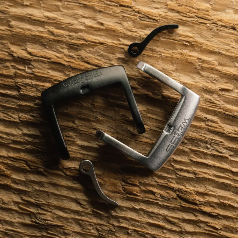 Buckle made by Weiss Watch Company