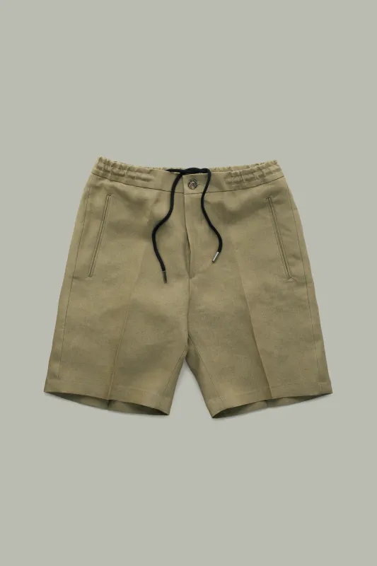 Linen Easy Shorts Sage sold by Wolf vs Goat