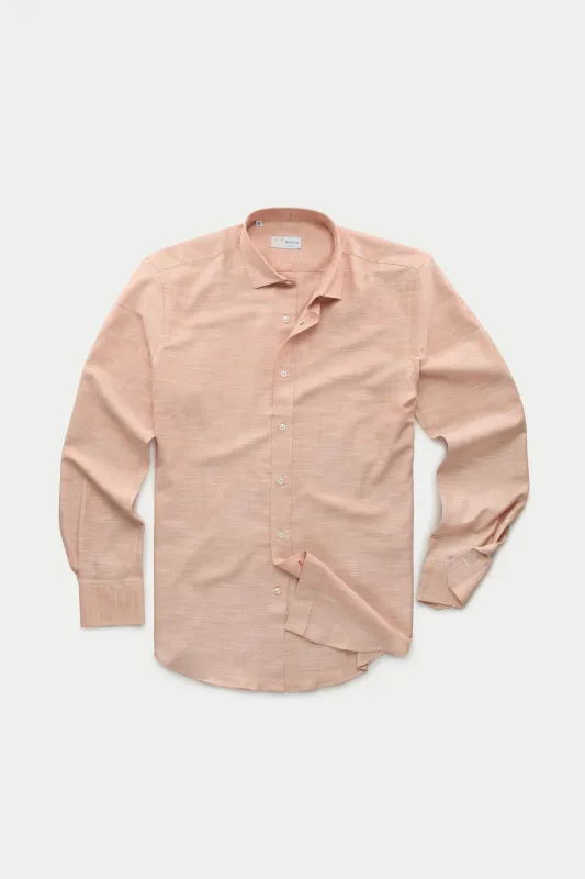 Slim Long Sleeve Cotton Shirt Portofino sold by Wolf vs Goat