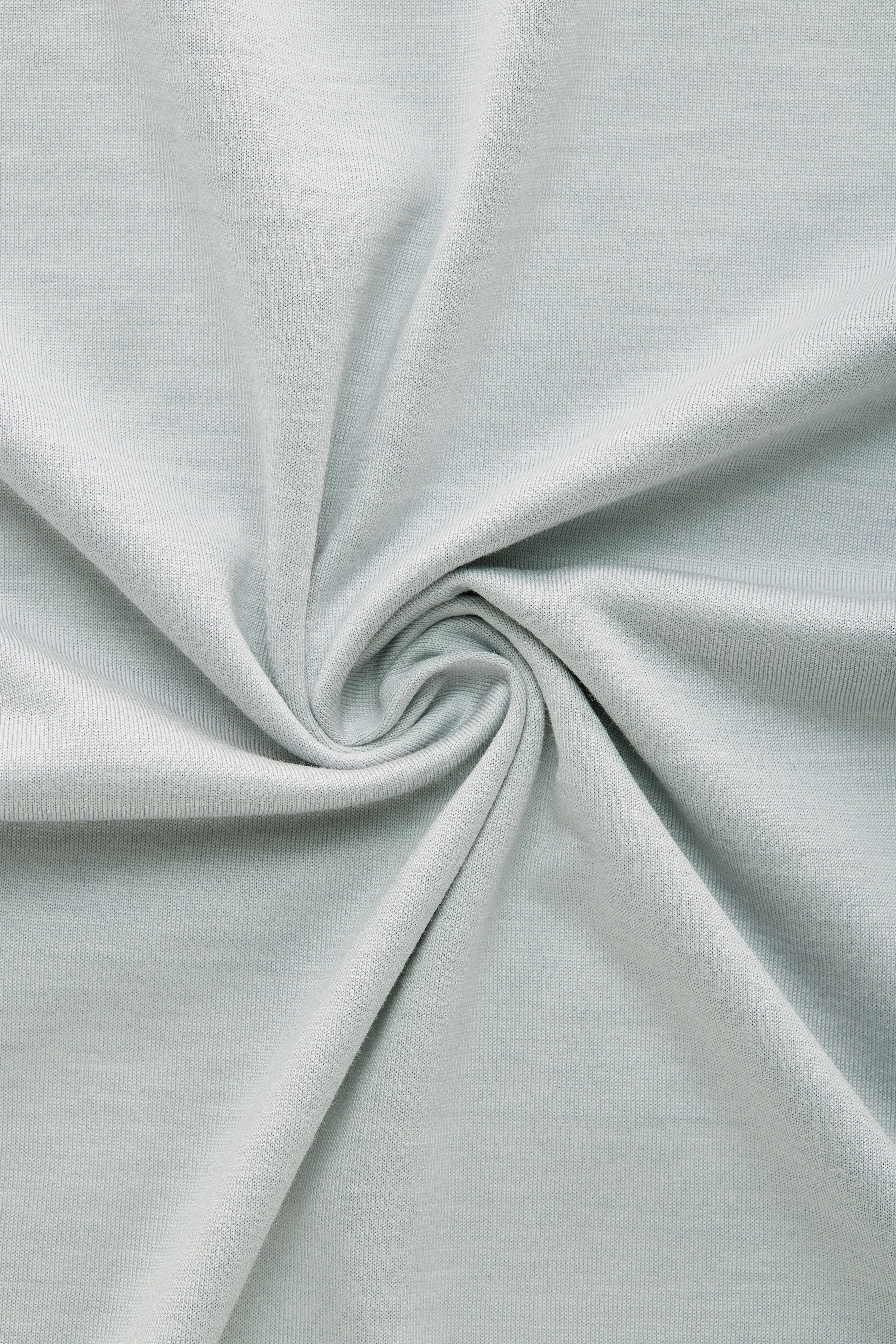 Silk Cotton Short Sleeve Crew Neck T-Shirt Grey sold by Wolf vs Goat product image thumbnail 4