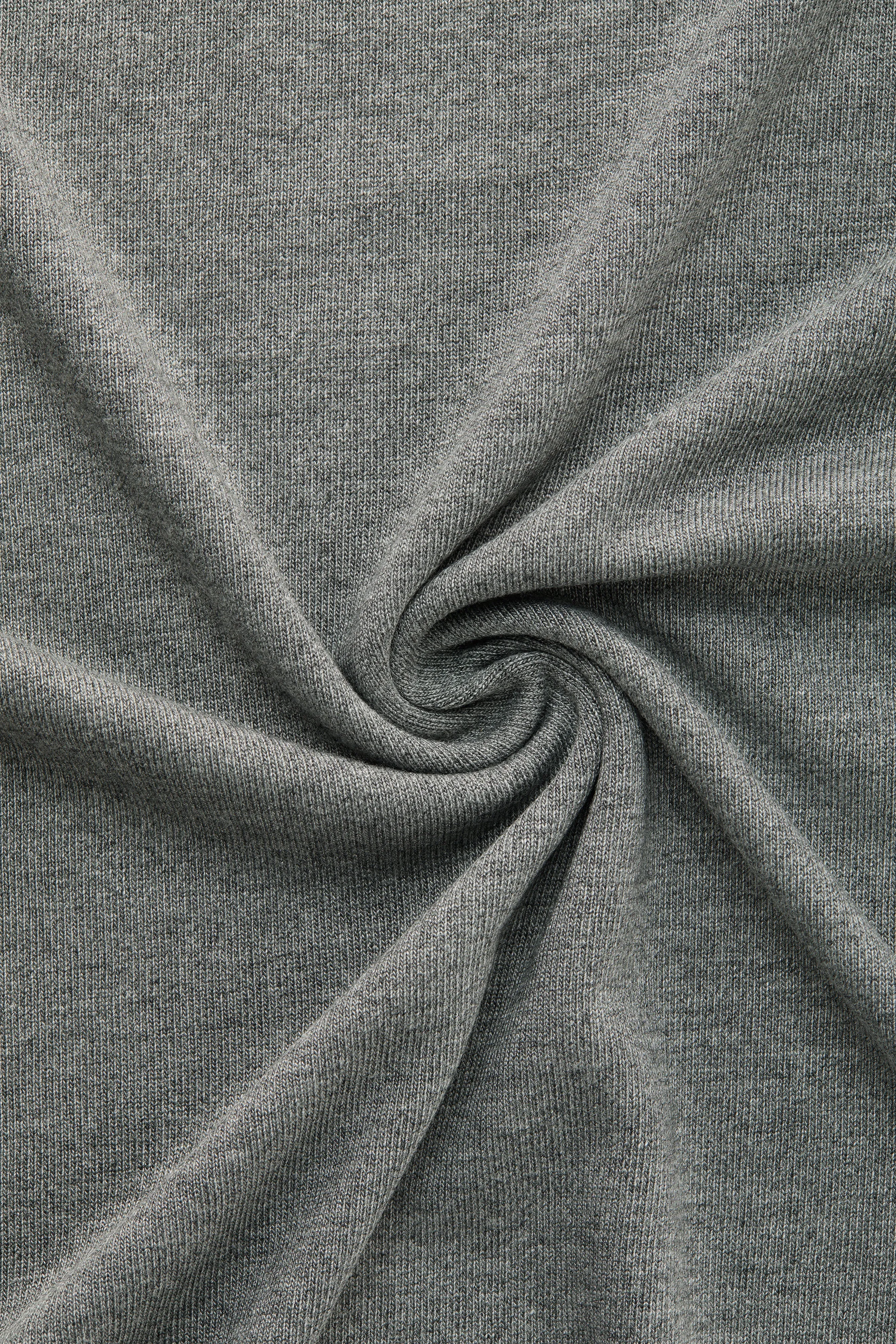 Heavyweight Short Sleeve Bamboo Sorona Jersey Crewneck Grey sold by Wolf vs Goat product image thumbnail 4