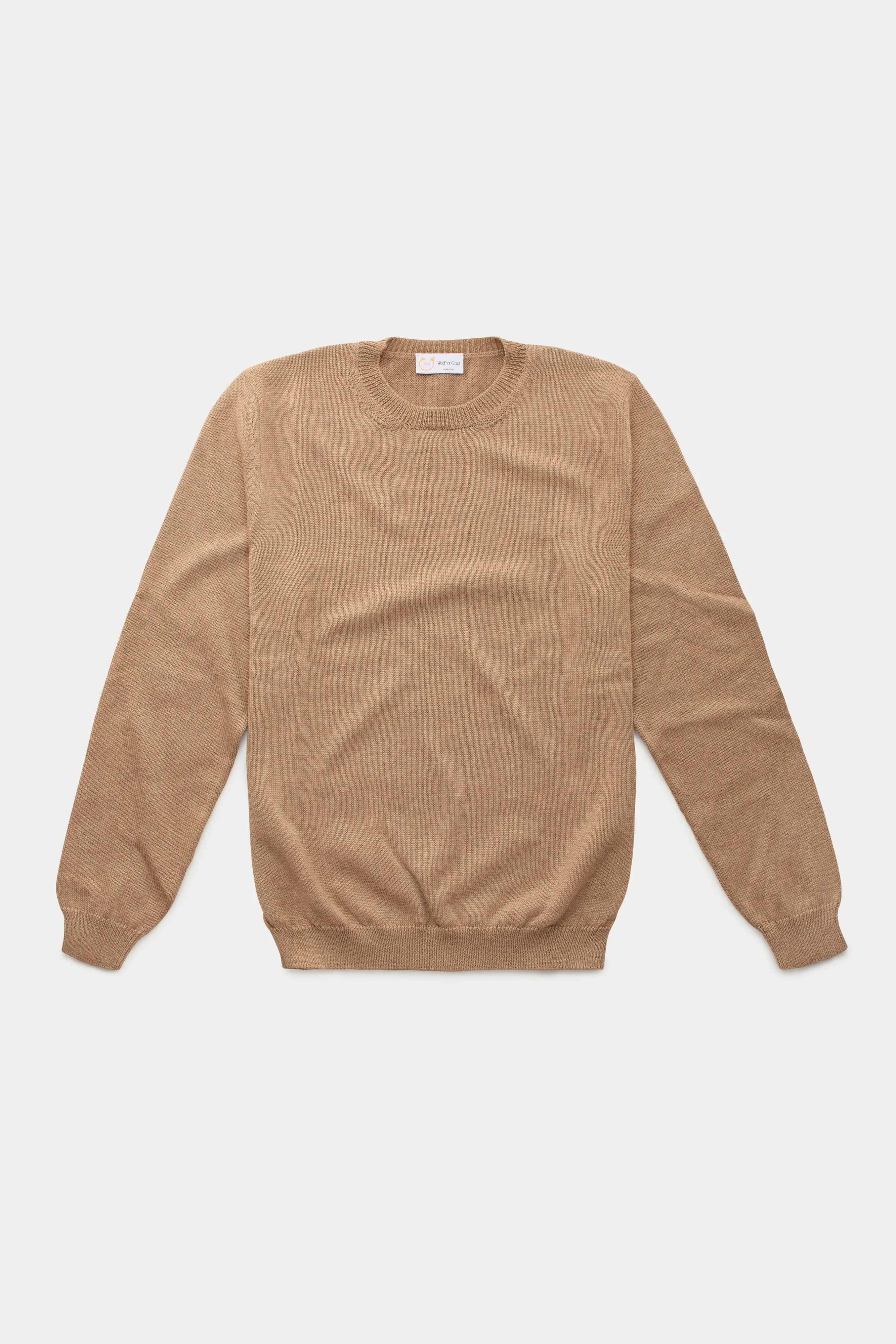 Long Sleeve Wool Knitted Crewneck 4 Color Options sold by Wolf vs Goat product image thumbnail 5