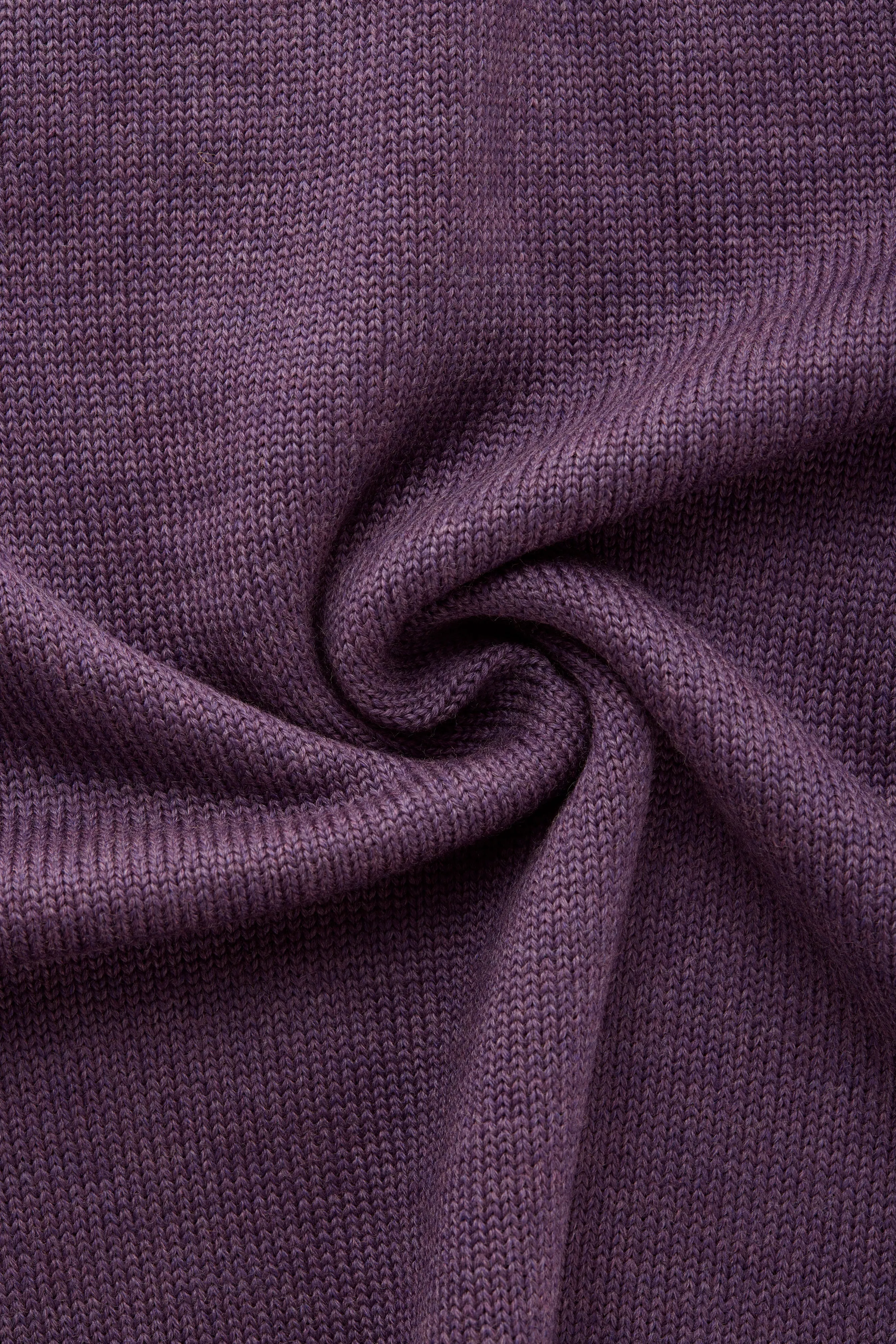 Long Sleeve Wool Knitted Crewneck 4 Color Options sold by Wolf vs Goat product image thumbnail 4