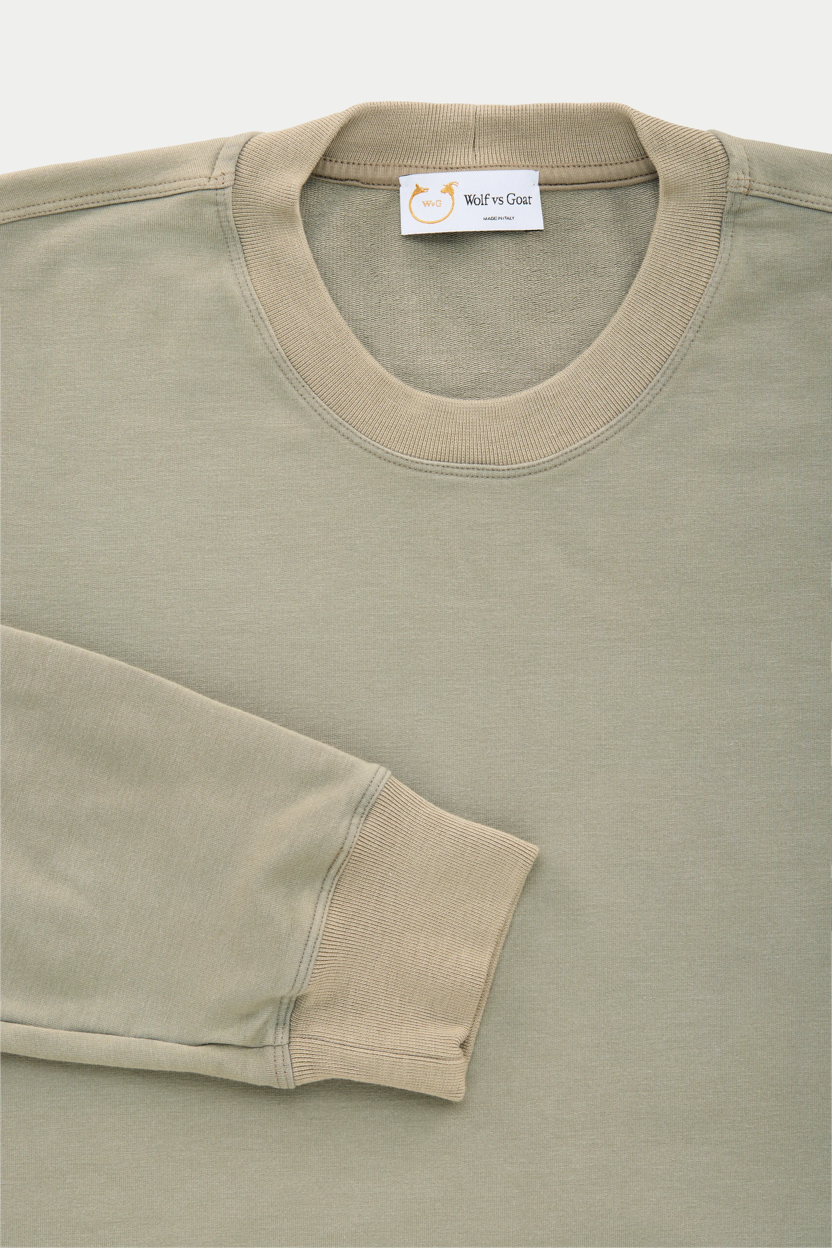 Bamboo Sorona Relaxed Crewneck Sweatshirt Dolphin sold by Wolf vs Goat product image thumbnail 2