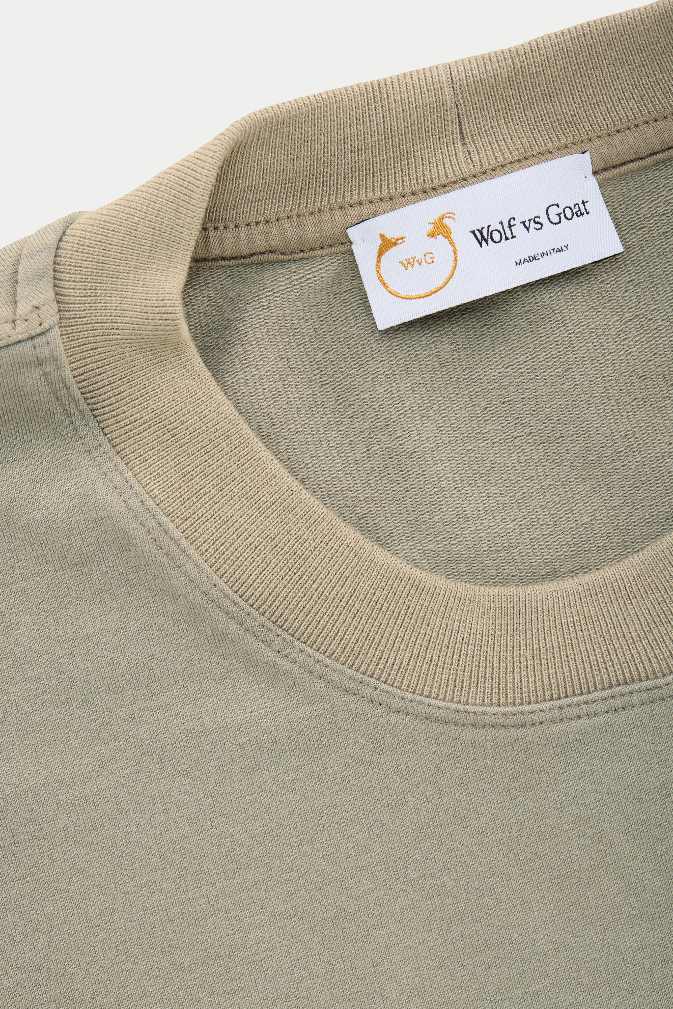 Bamboo Sorona Relaxed Crewneck Sweatshirt Dolphin sold by Wolf vs Goat product image thumbnail 3