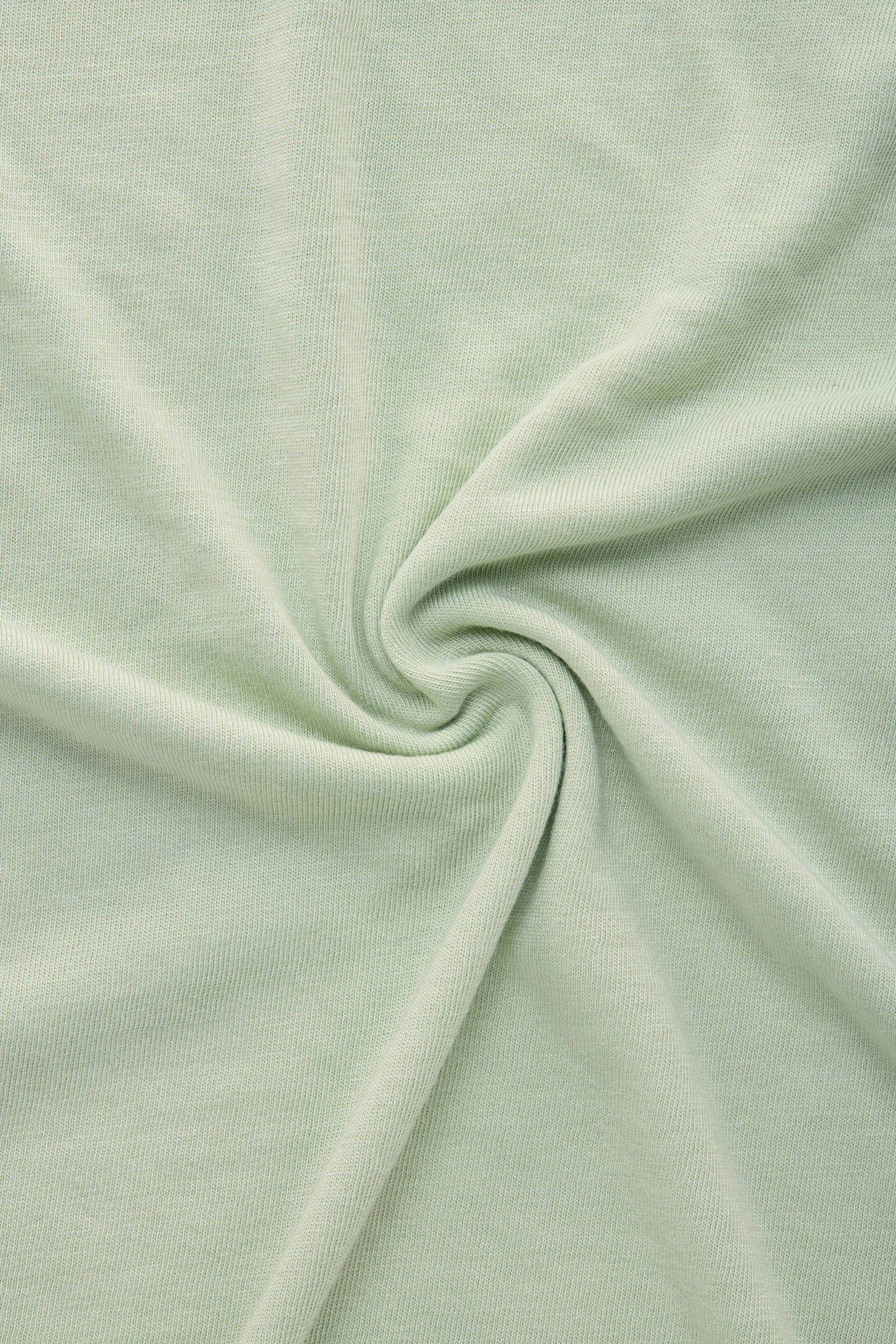 Bamboo Sorona Short Sleeve Roll Neck T-Shirt Green Lily sold by Wolf vs Goat product image thumbnail 4