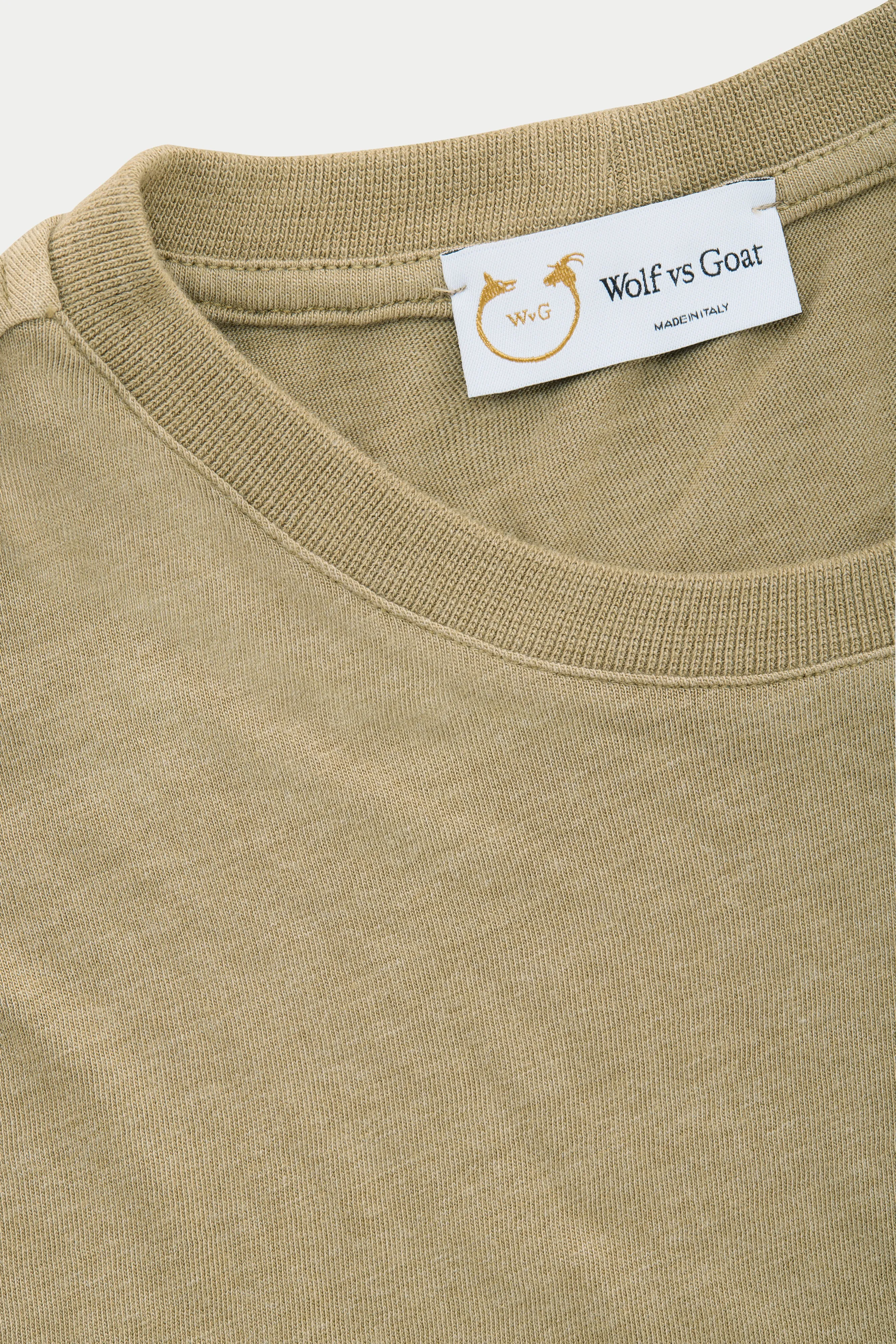 Bamboo Sorona Short Sleeve Crew Neck T-Shirt Kelp sold by Wolf vs Goat product image thumbnail 3