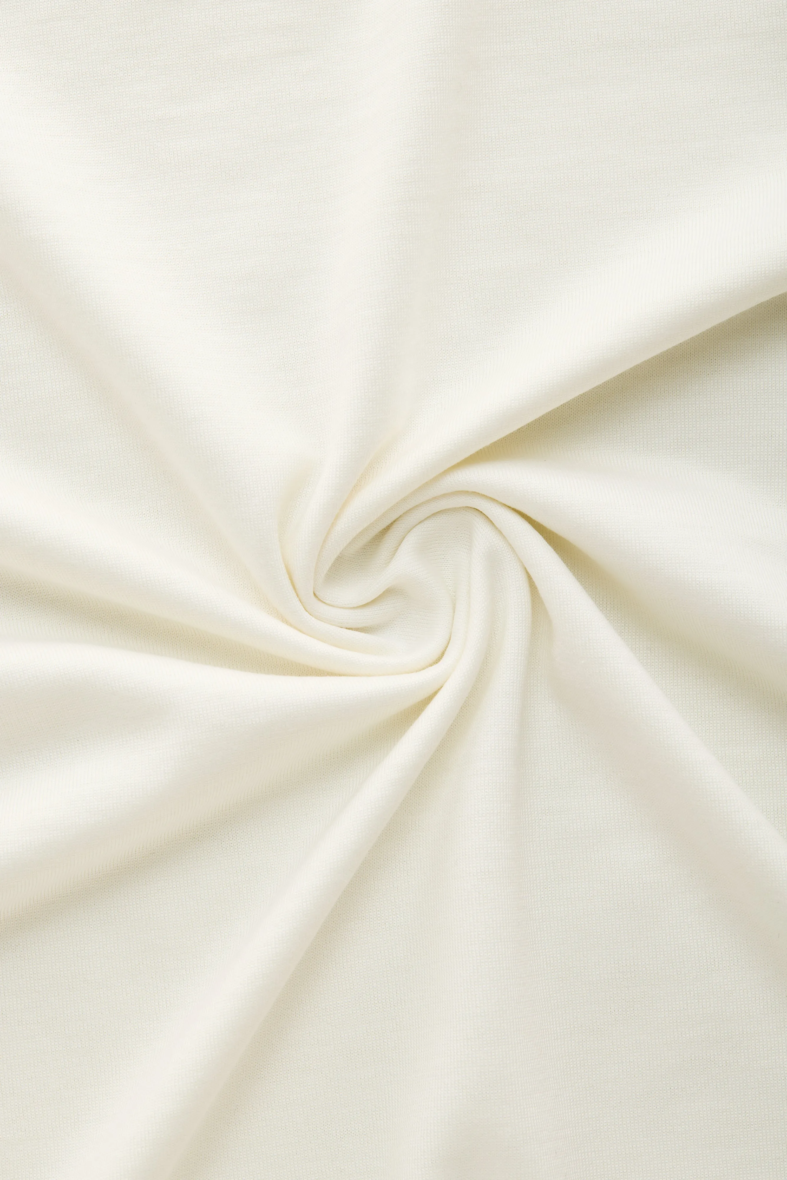 Silk Cotton Long Sleeve Crew Neck T-Shirt White sold by Wolf vs Goat product image thumbnail 4