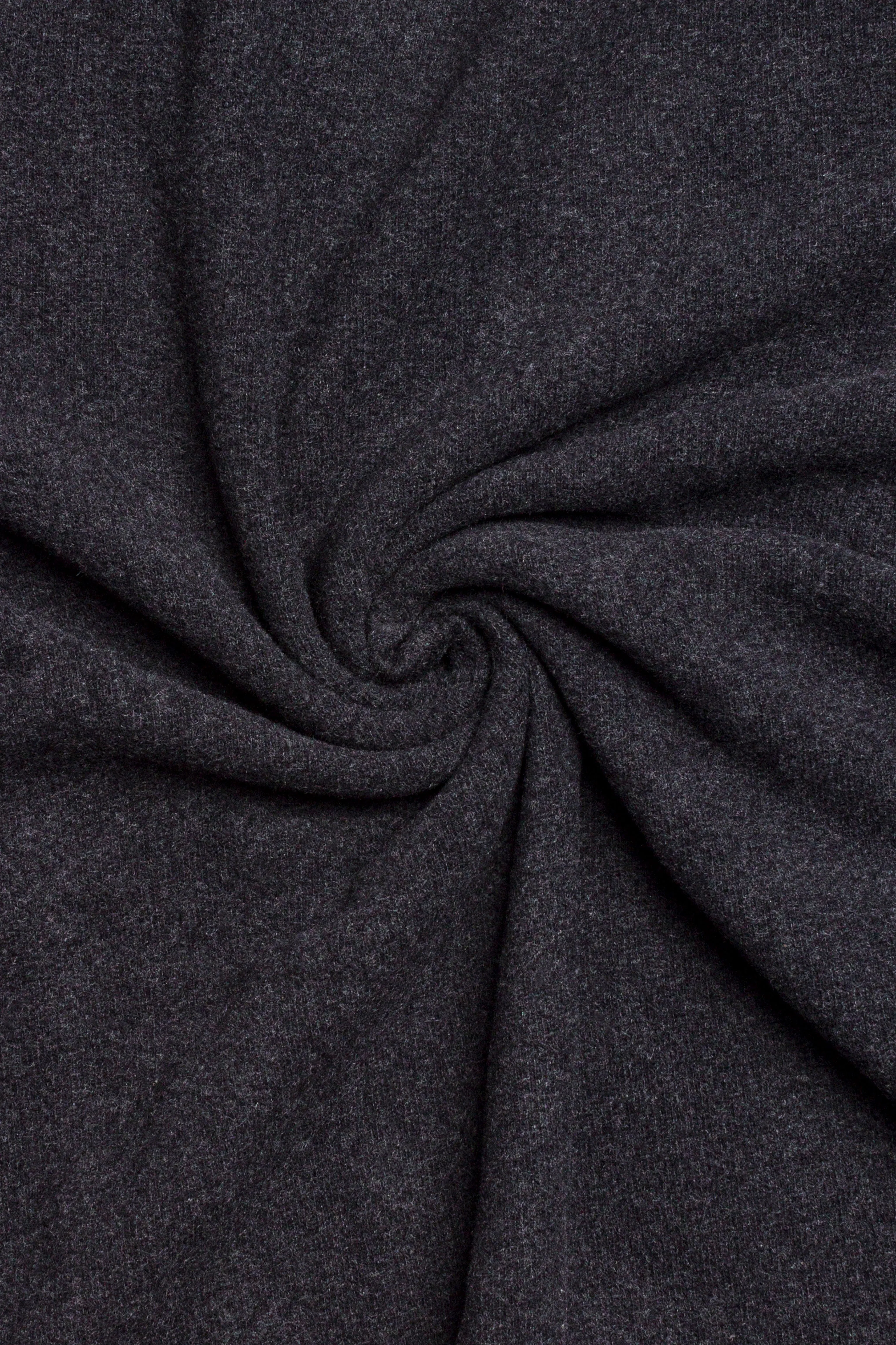 Rocco Brushed Cotton Hoodie Charcoal Grey sold by Wolf vs Goat product image thumbnail 4