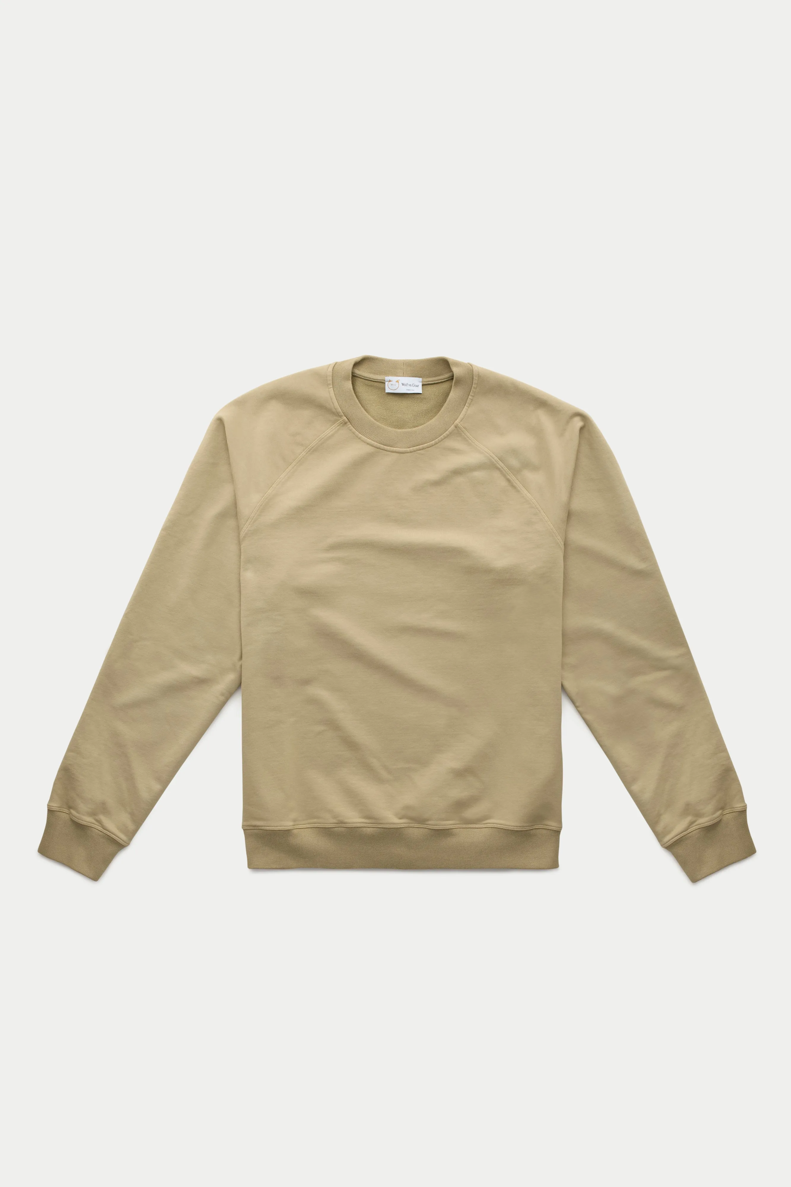 Cotton Modal Relaxed Raglan Sweatshirt Candied Ginger sold by Wolf vs Goat