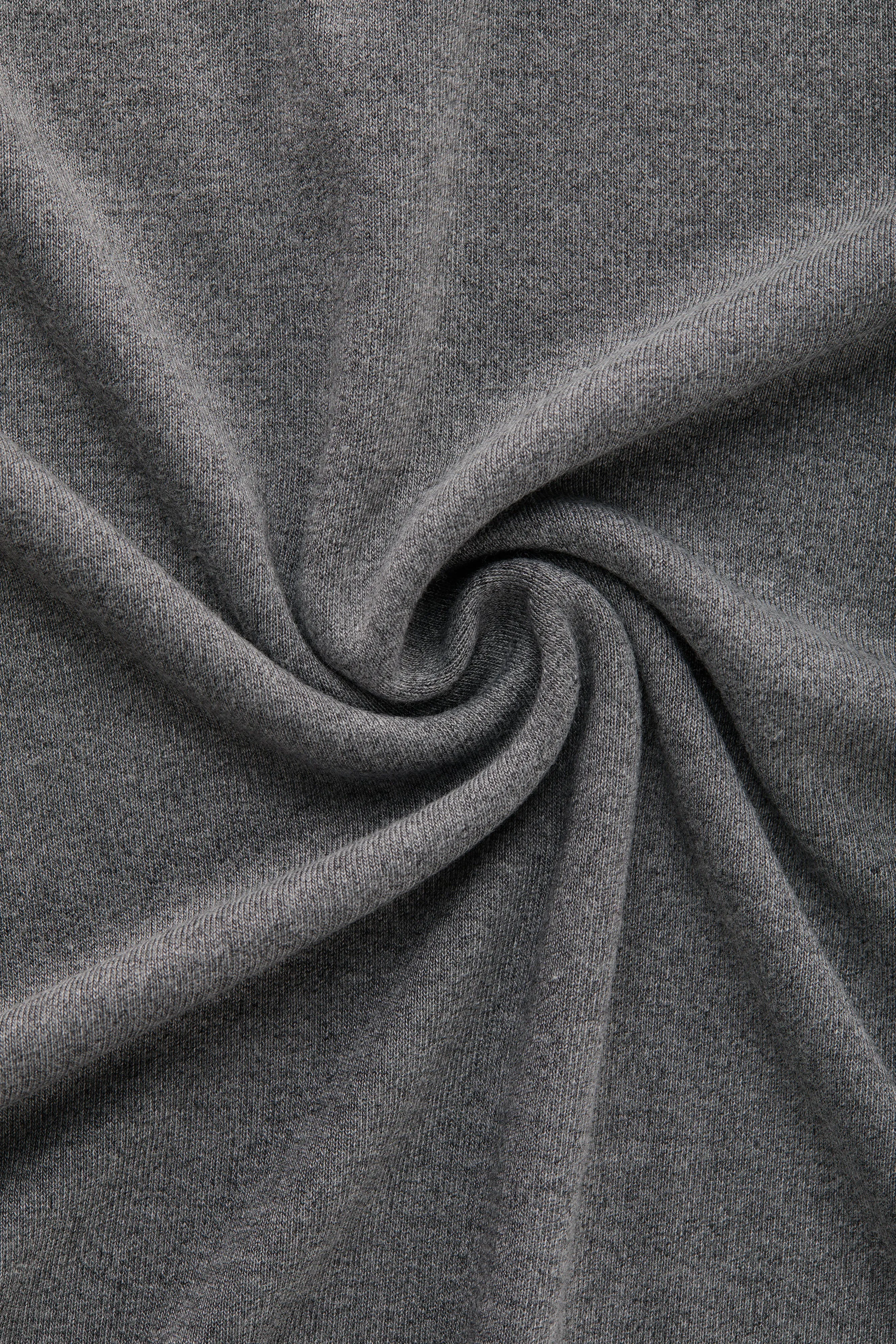 Heavyweight Bamboo Sorona Interlock Short Sleeve Crew Grey sold by Wolf vs Goat product image thumbnail 4