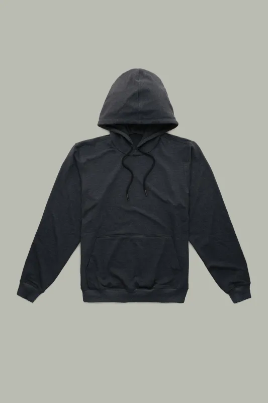 Bamboo Sorona Bleach Hoodie Black sold by Wolf vs Goat