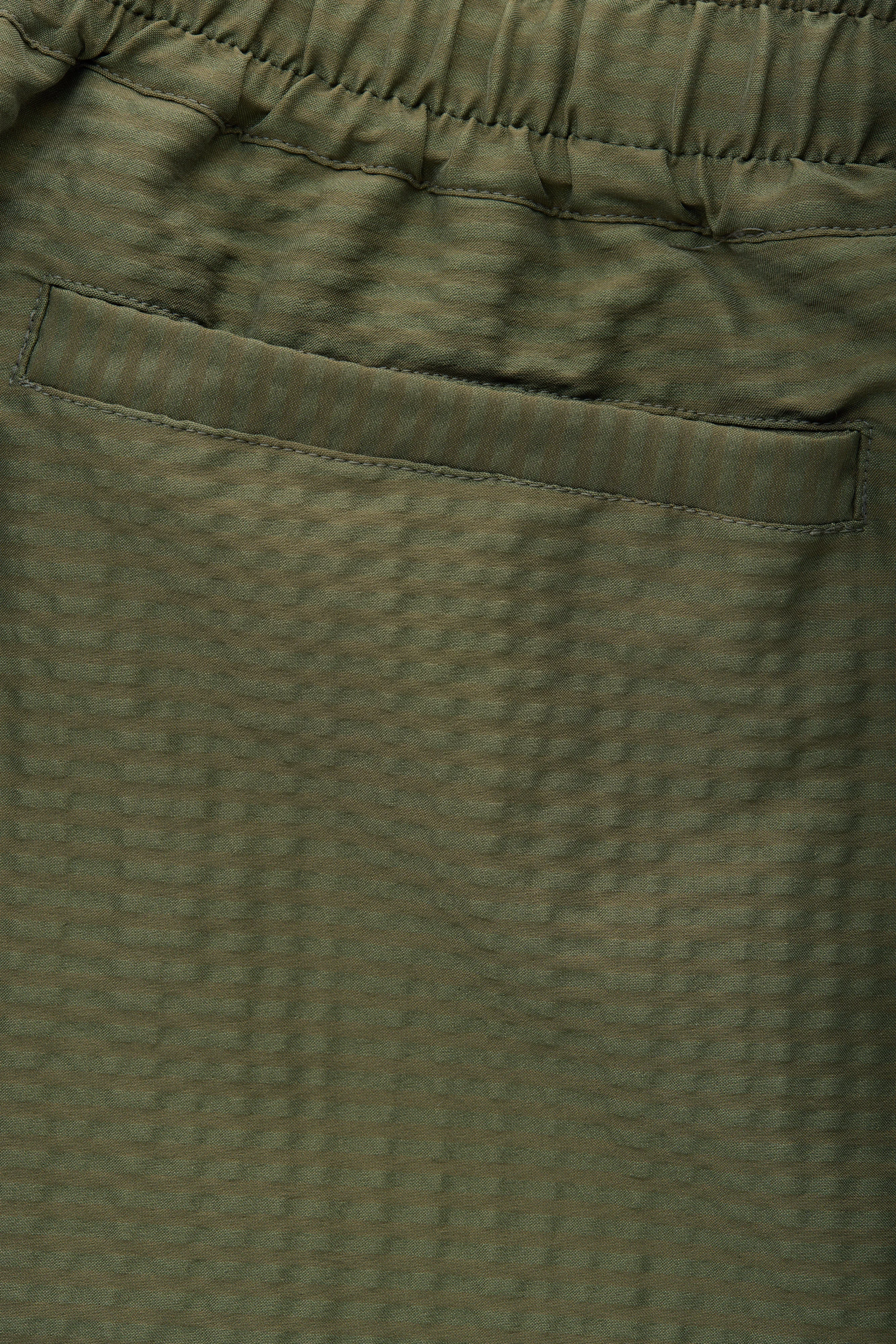 Swim Shorts Olive 5" inseam sold by Wolf vs Goat product image thumbnail 4