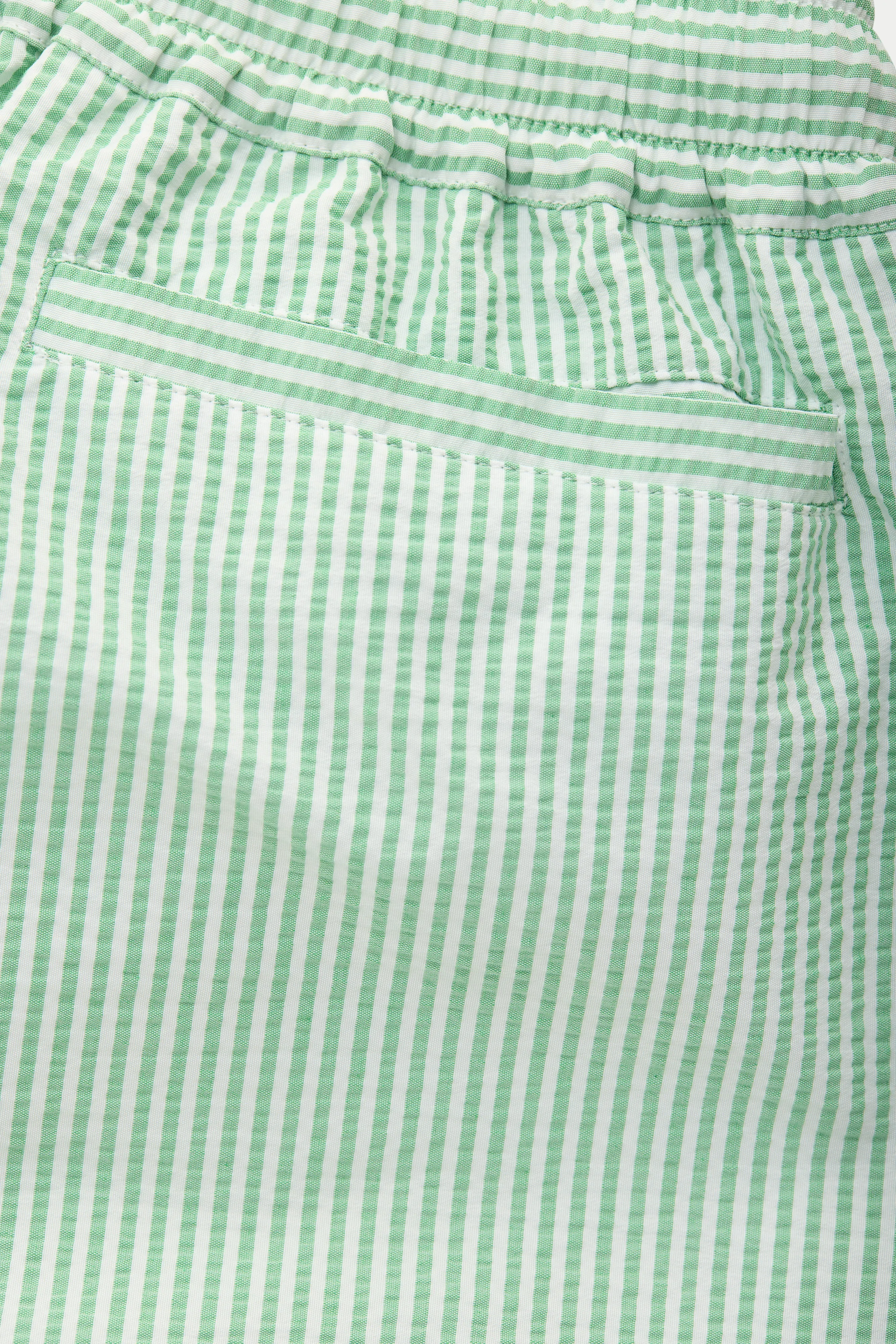 Swim Shorts Spearmint and White Seersucker 7" inseam sold by Wolf vs Goat product image thumbnail 4