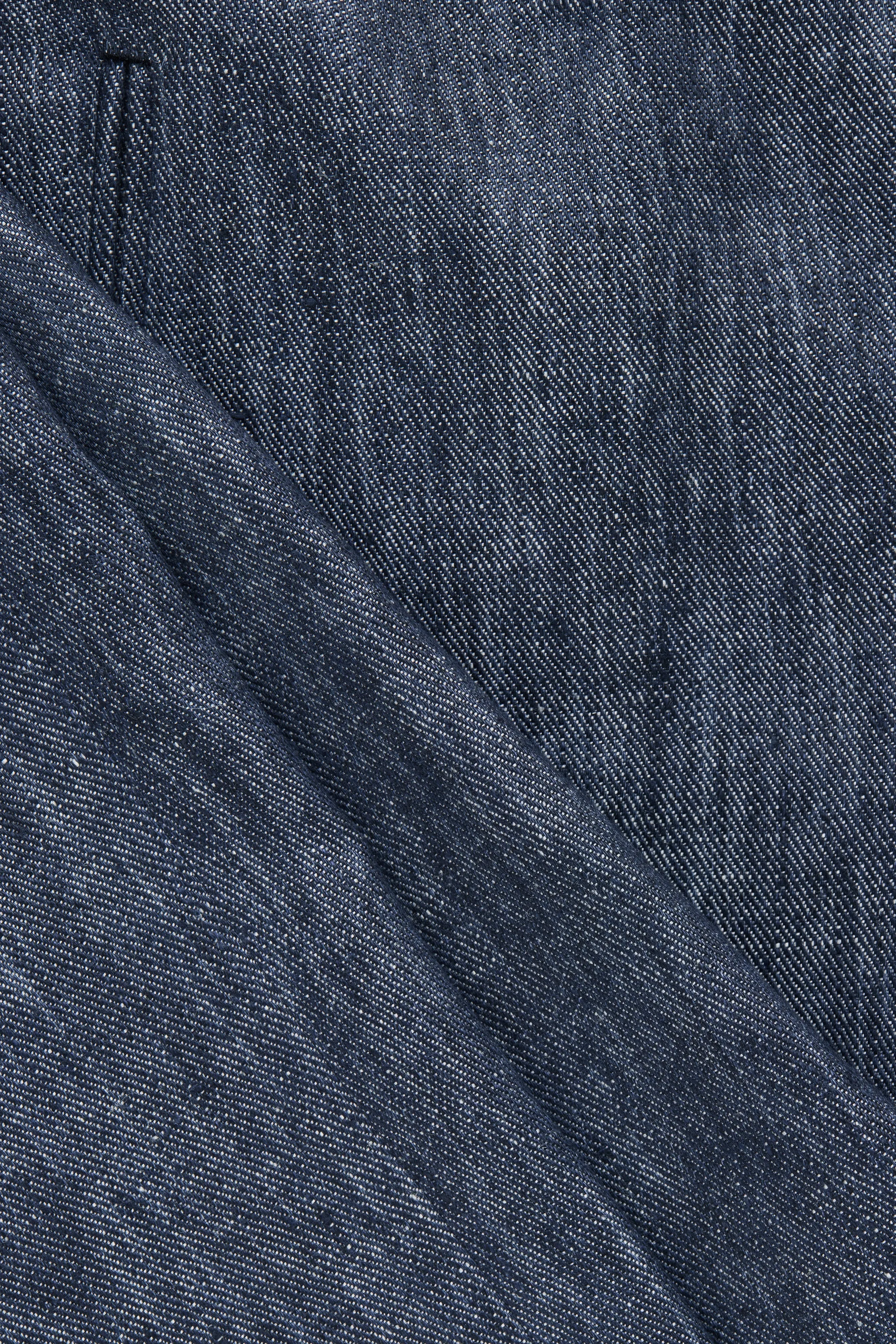 Linen Easy Pants Denim sold by Wolf vs Goat product image thumbnail 5