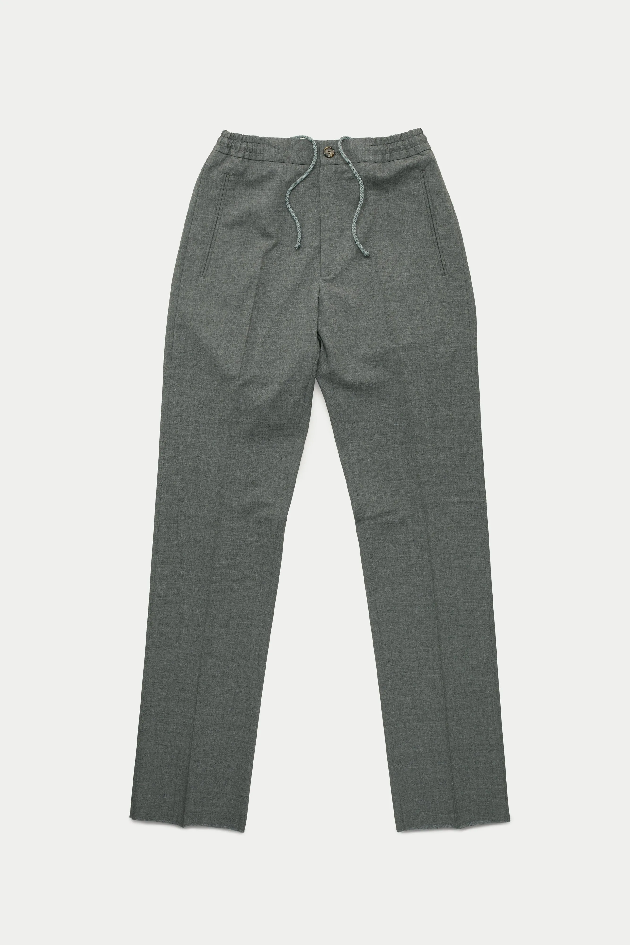 Wool Stretch Easy Pants Grey sold by Wolf vs Goat