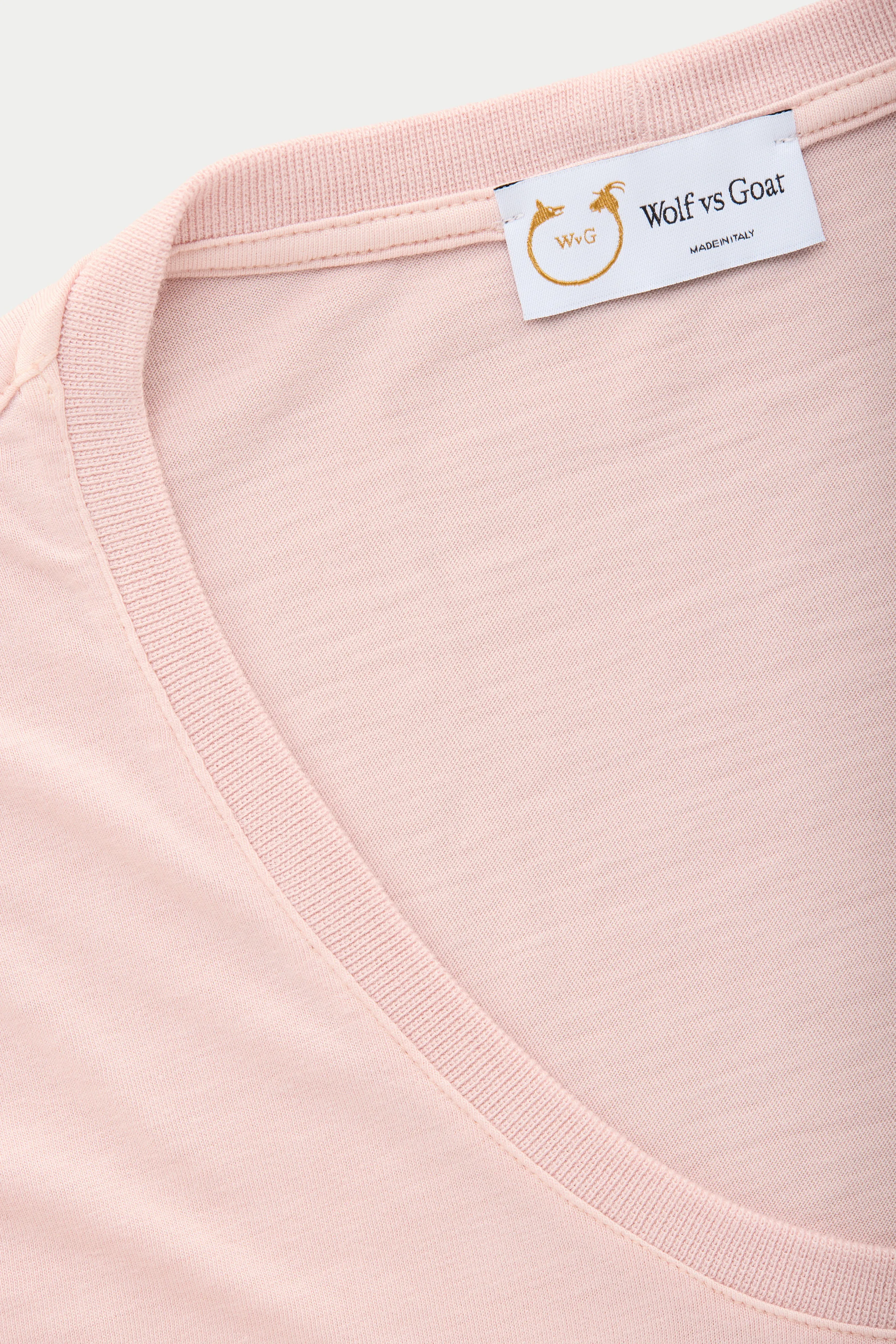 Shaggy Scoop Neck Tee Lotus sold by Wolf vs Goat product image thumbnail 3