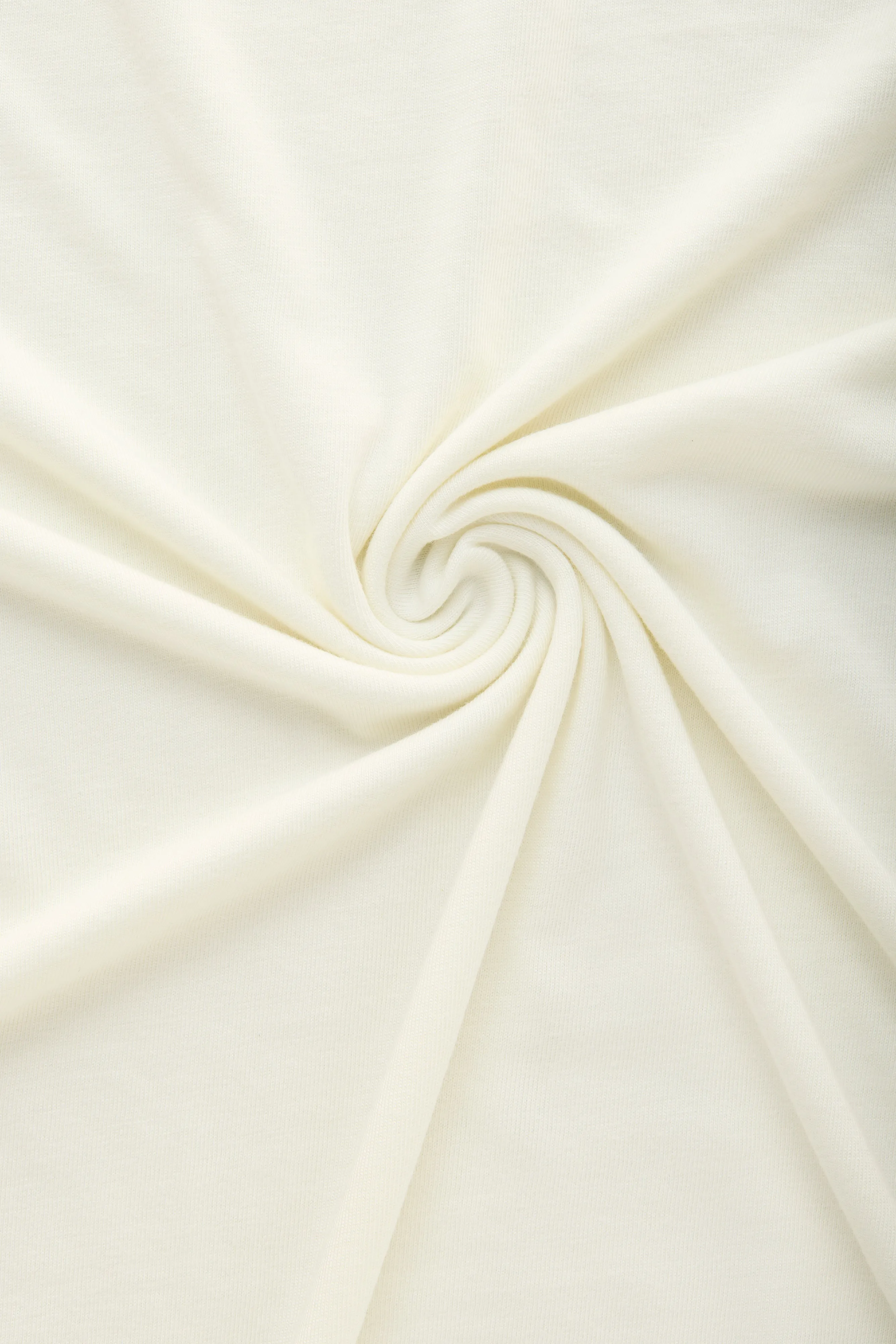 Bamboo Sorona Short Sleeve Roll Neck T-Shirt Snow White sold by Wolf vs Goat product image thumbnail 4