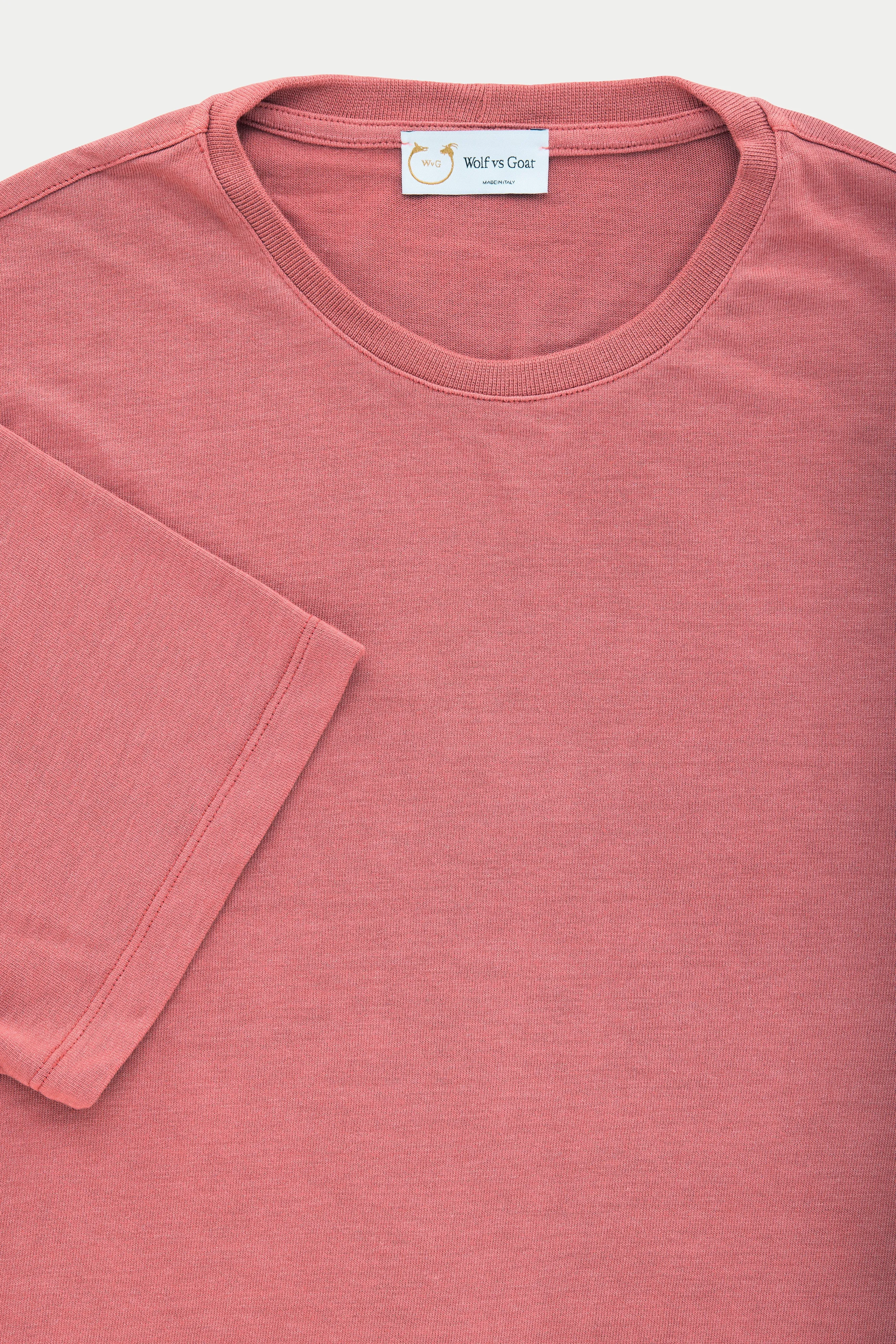 Heavyweight Short Sleeve Bamboo Sorona Jersey Crewneck Dusty Cedar sold by Wolf vs Goat product image thumbnail 2