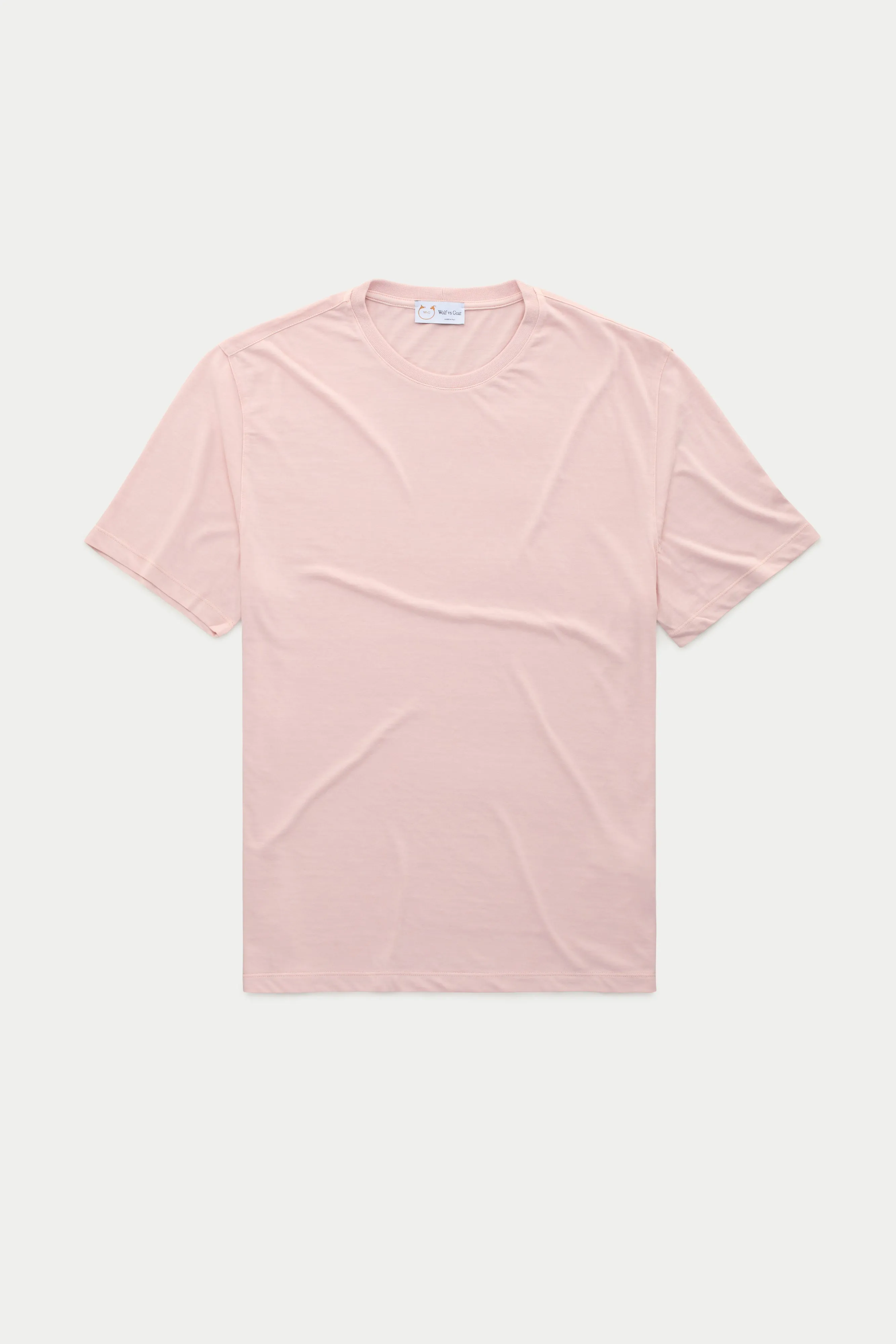 Bamboo Sorona Short Sleeve Crew Neck T-Shirt Lotus sold by Wolf vs Goat