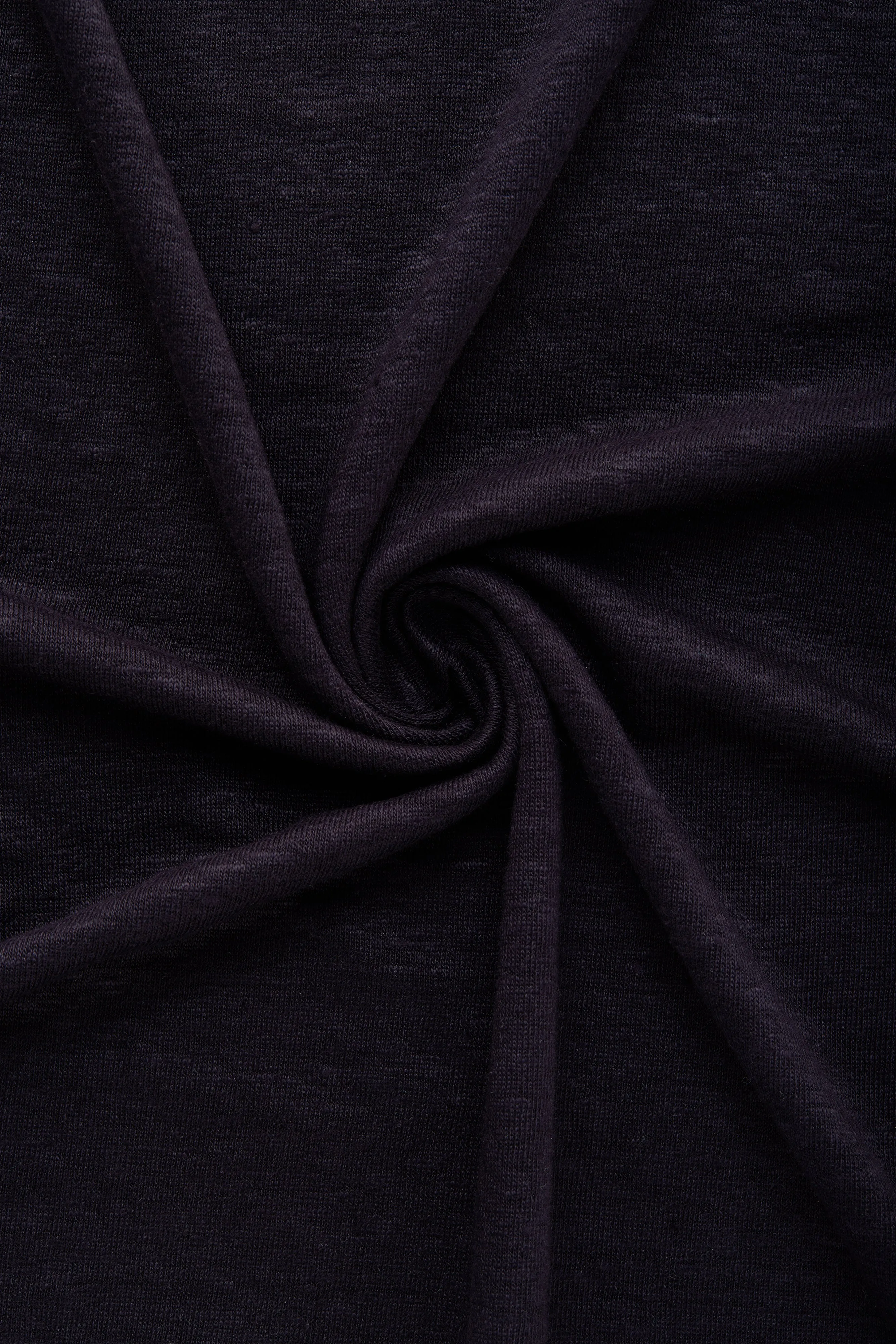 Short Sleeve Linen Crew Neck Tee Mood Indigo sold by Wolf vs Goat product image thumbnail 4