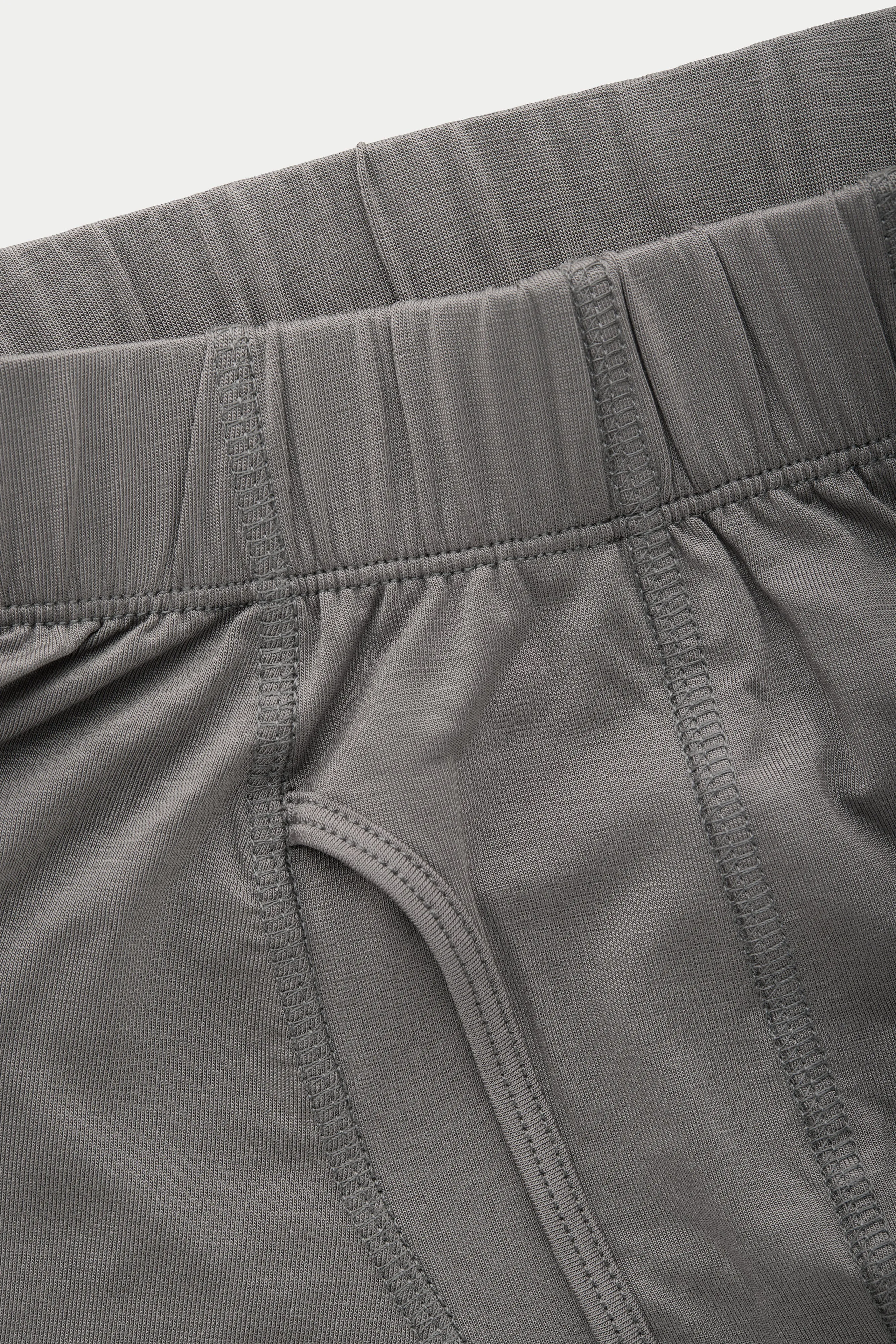 Lyocell Boxer Briefs Functional Fly Charcoal Grey, Burnt Olive and Storm Blue 3 Pack sold by Wolf vs Goat product image thumbnail 5