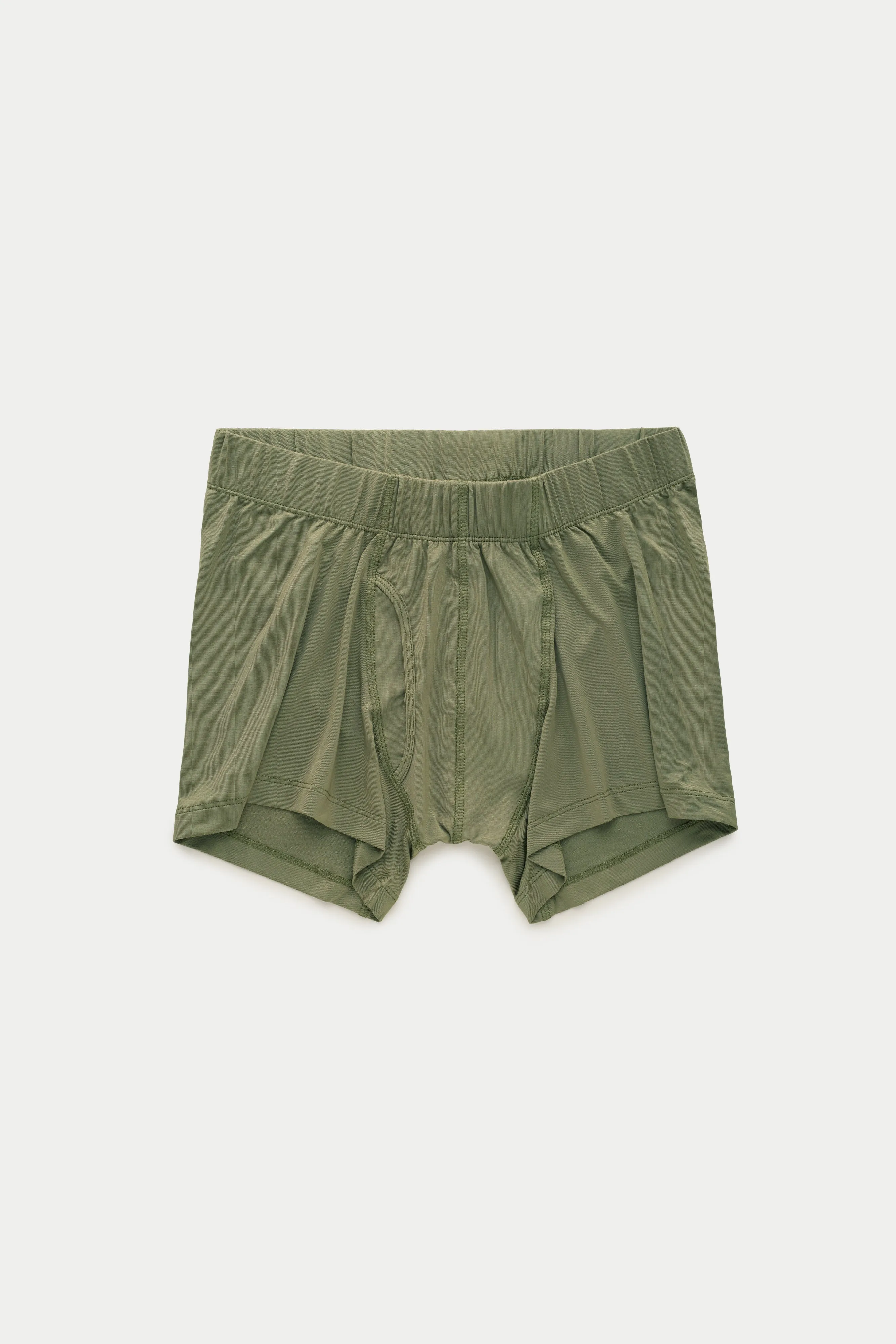 Lyocell Boxer Briefs Functional Fly Charcoal Grey, Burnt Olive and Storm Blue 3 Pack sold by Wolf vs Goat product image thumbnail 2