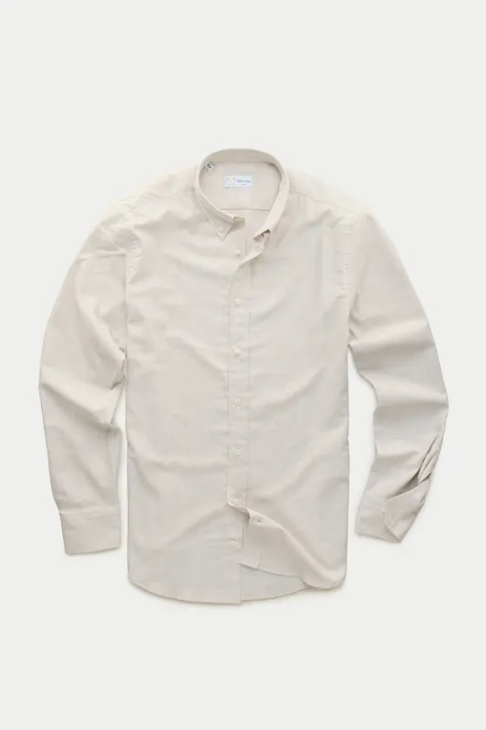 Long Sleeve Slim Before-Dinner Button Down Cotton Shirt Vintage Cotton sold by Wolf vs Goat