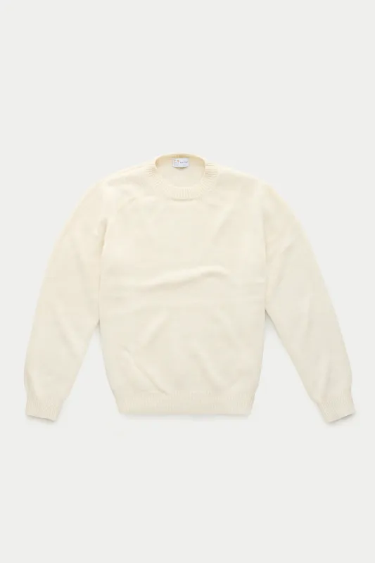 Cashmere Crewneck Sweater Greggio sold by Wolf vs Goat