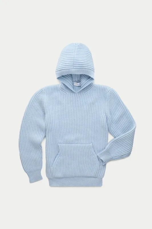 Wool Chunky Pullover Hoodie Icicle sold by Wolf vs Goat