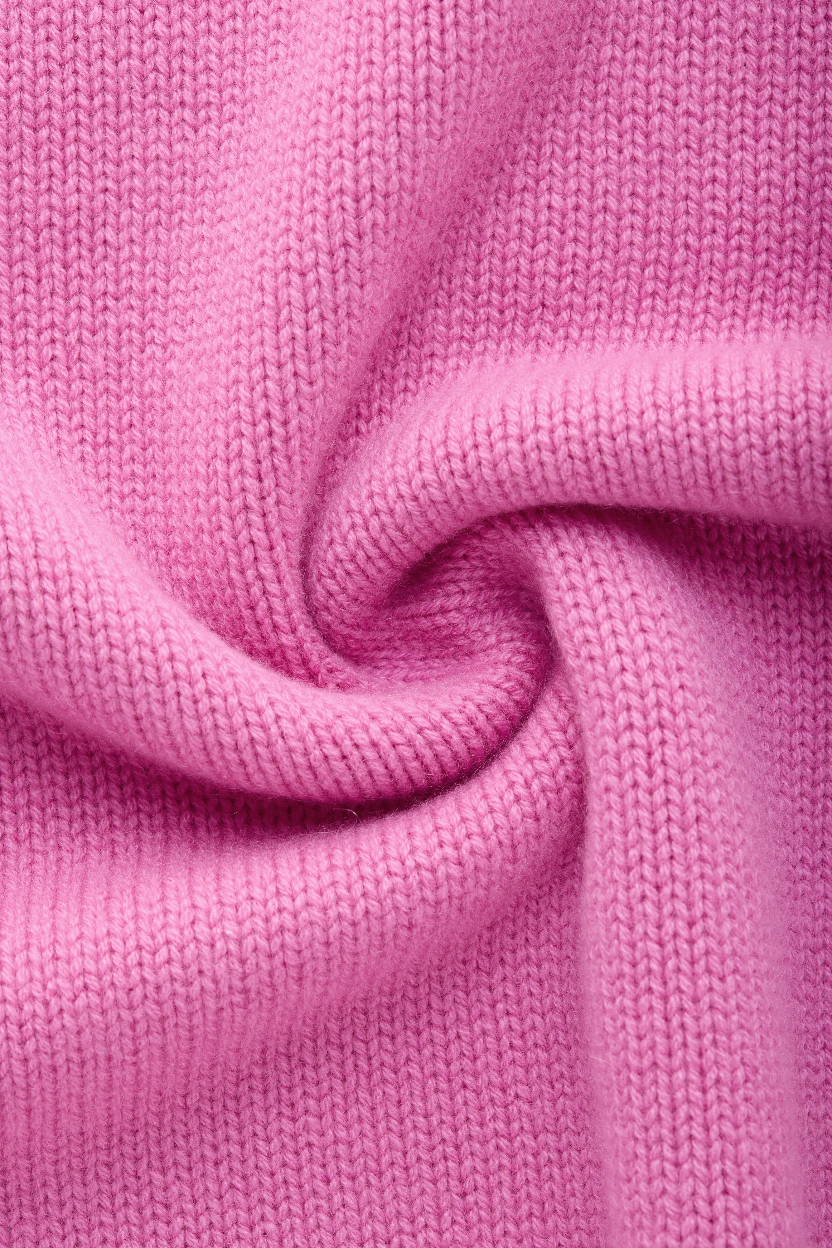 Cashmere Crewneck Sweater Fuxia sold by Wolf vs Goat product image thumbnail 4