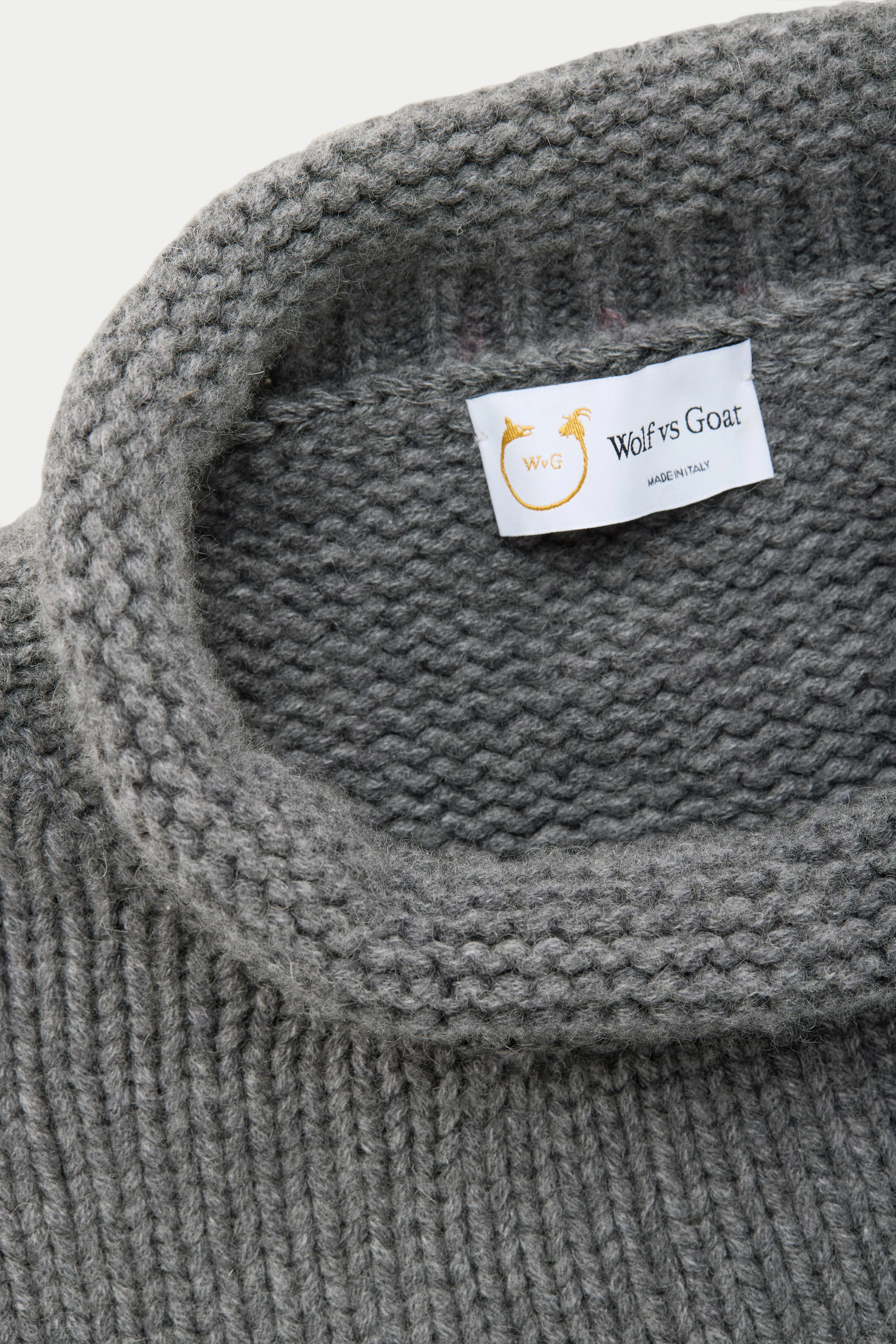 Cashmere Chunky Roll Neck Sweater Lubecca sold by Wolf vs Goat product image thumbnail 3