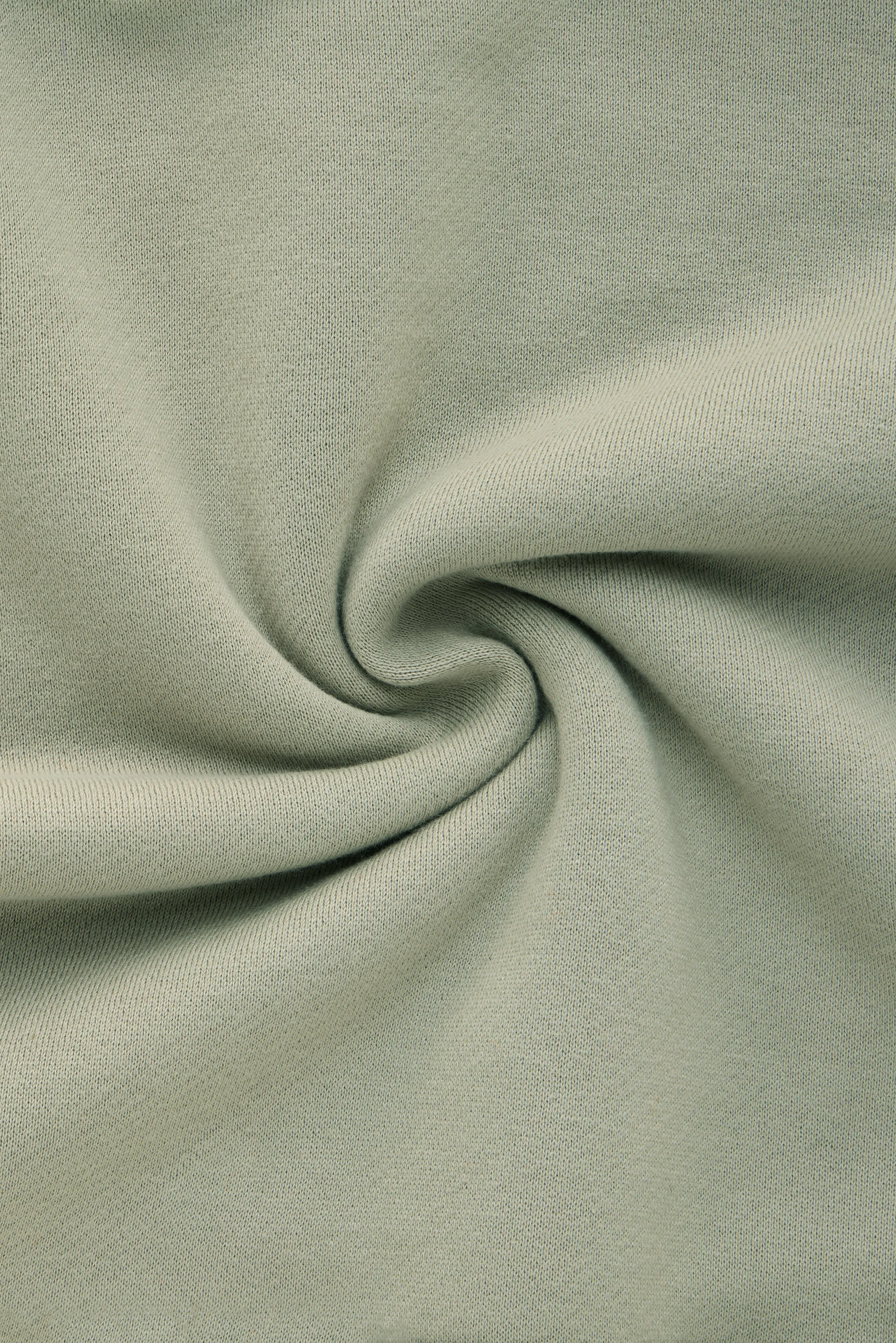 Cotton Fitted Hoodie Eucalyptus sold by Wolf vs Goat product image thumbnail 5