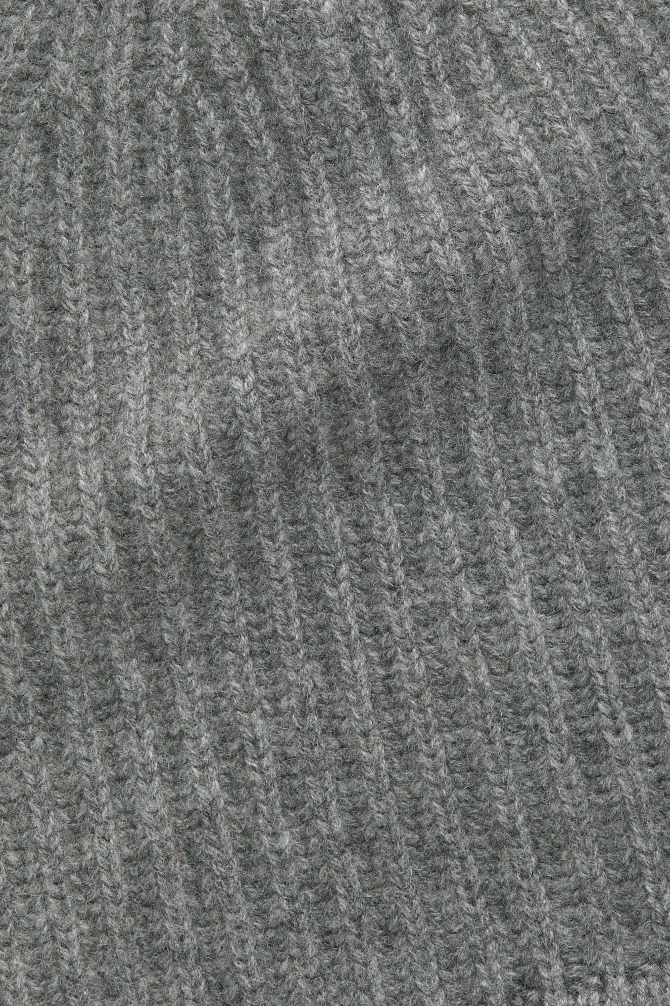 Wide Cuff Cashmere Beanie Anthracite sold by Wolf vs Goat product image thumbnail 3