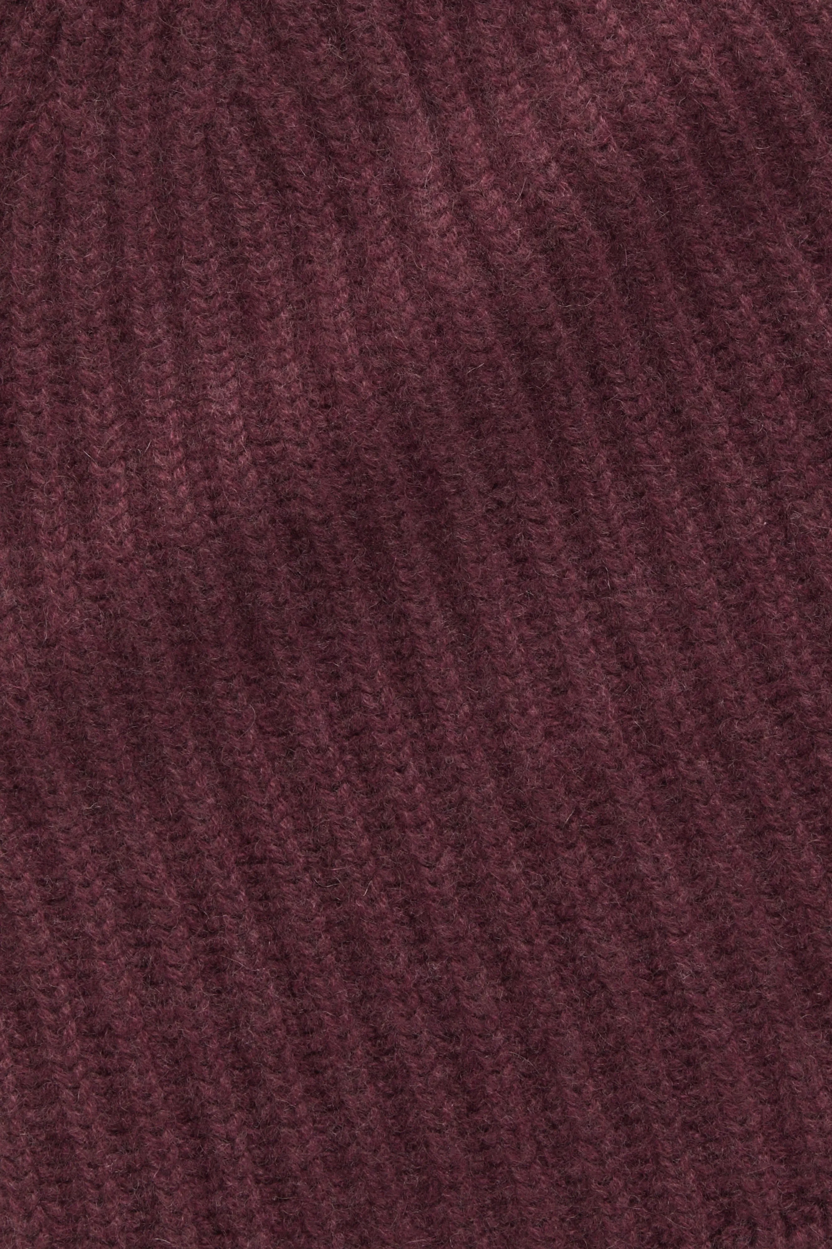 Wide Cuff Cashmere Beanie Amaranto sold by Wolf vs Goat product image thumbnail 3