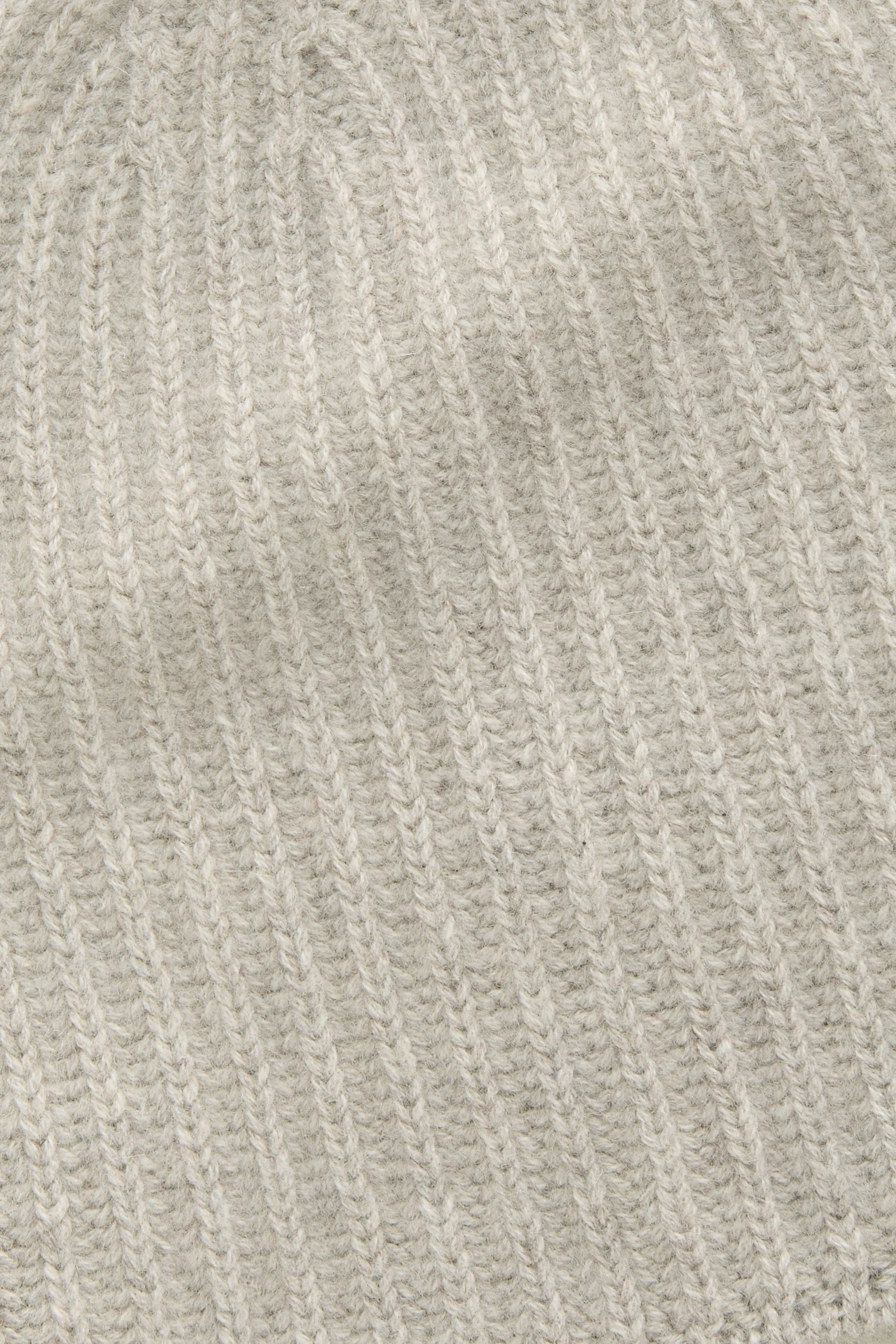 Wide Cuff Cashmere Beanie Dove sold by Wolf vs Goat product image thumbnail 3