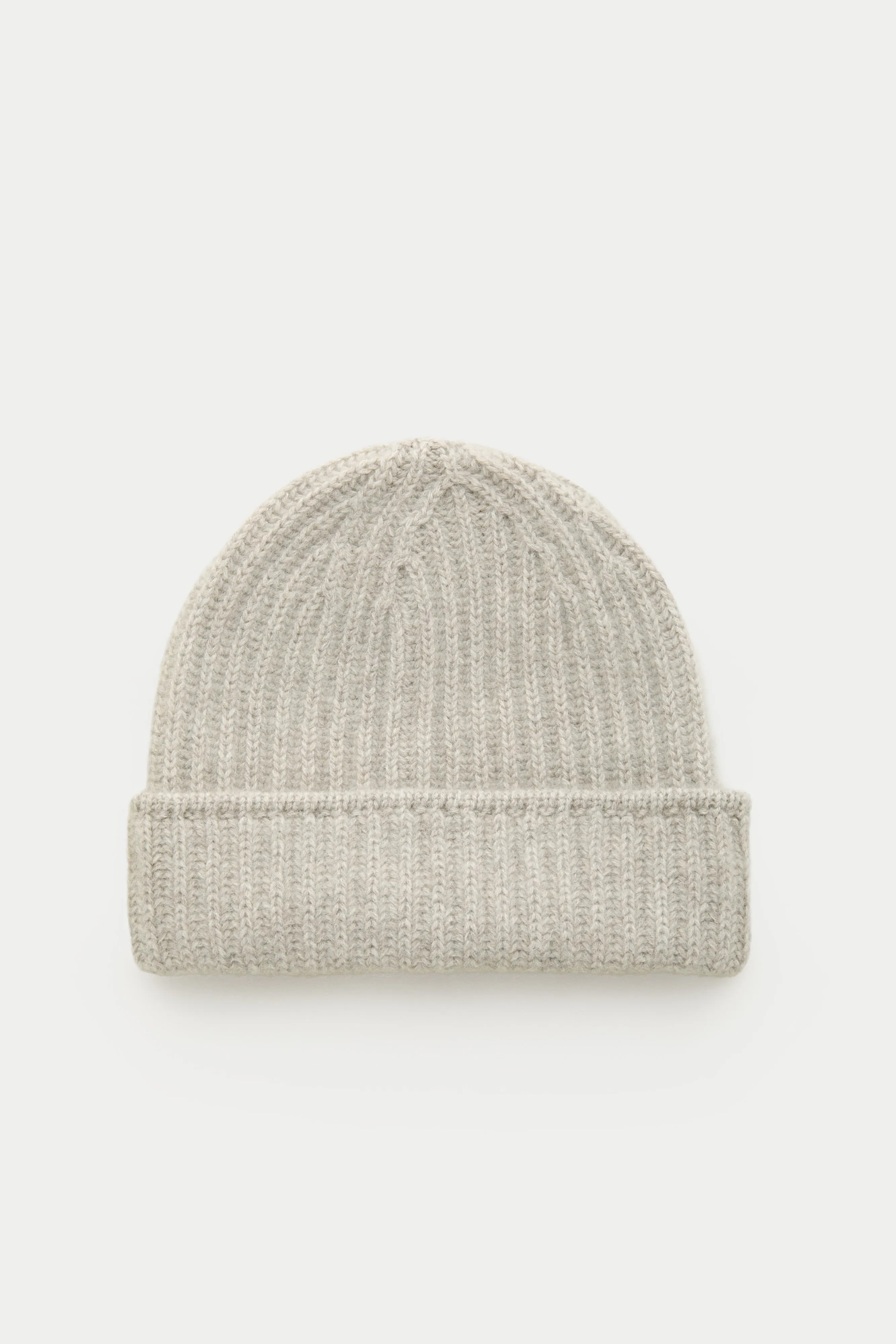 Wide Cuff Cashmere Beanie Dove sold by Wolf vs Goat